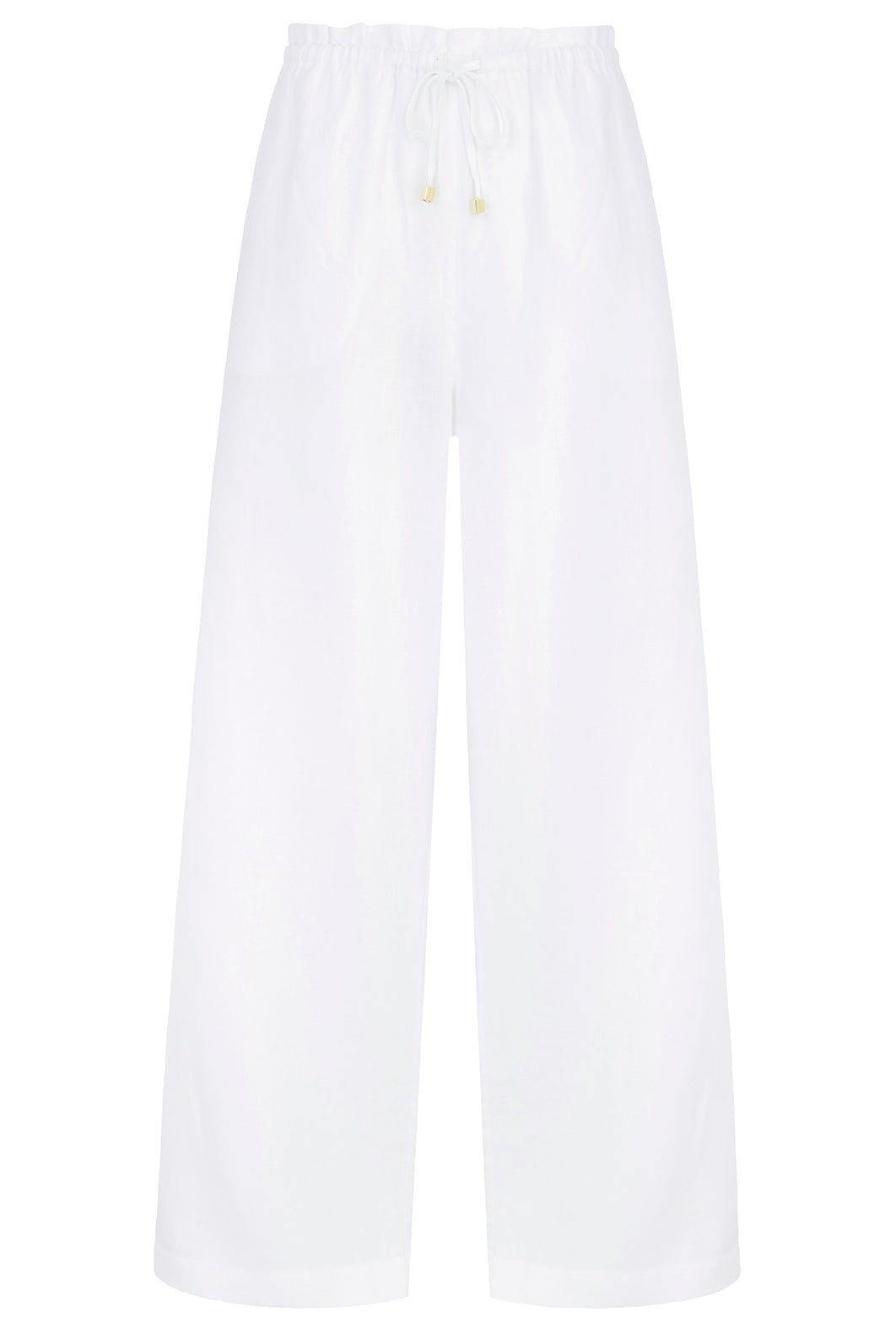 White Bay Drawstring Trousers