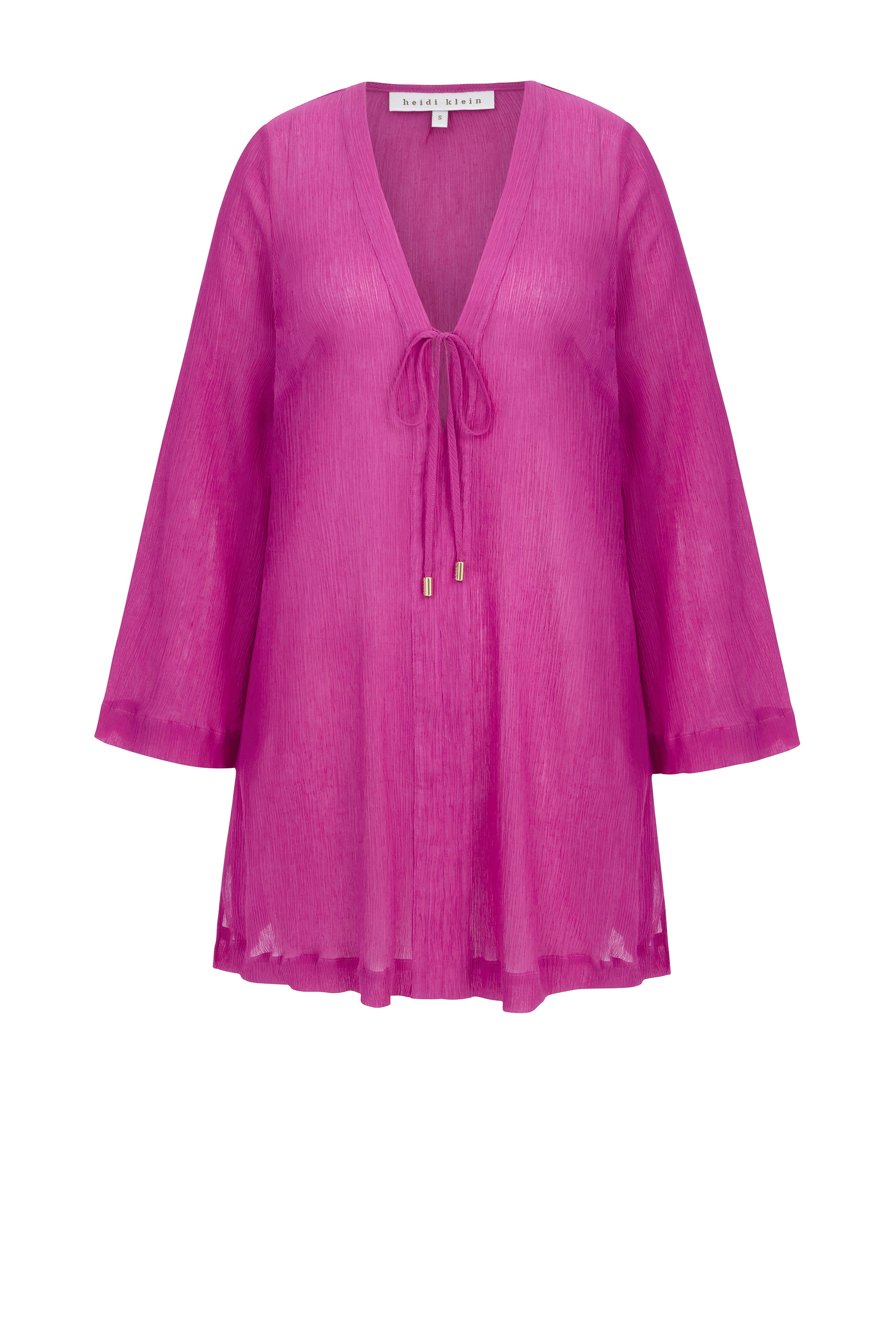 Magenta beach kaftan
