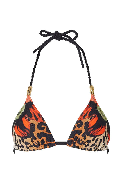Heidi Klein - UK Store - Leopard Triangle Bikini Top