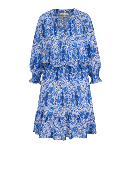 Heidi Klein - UK Store - Lake Como Smocked Waist Mini Dress