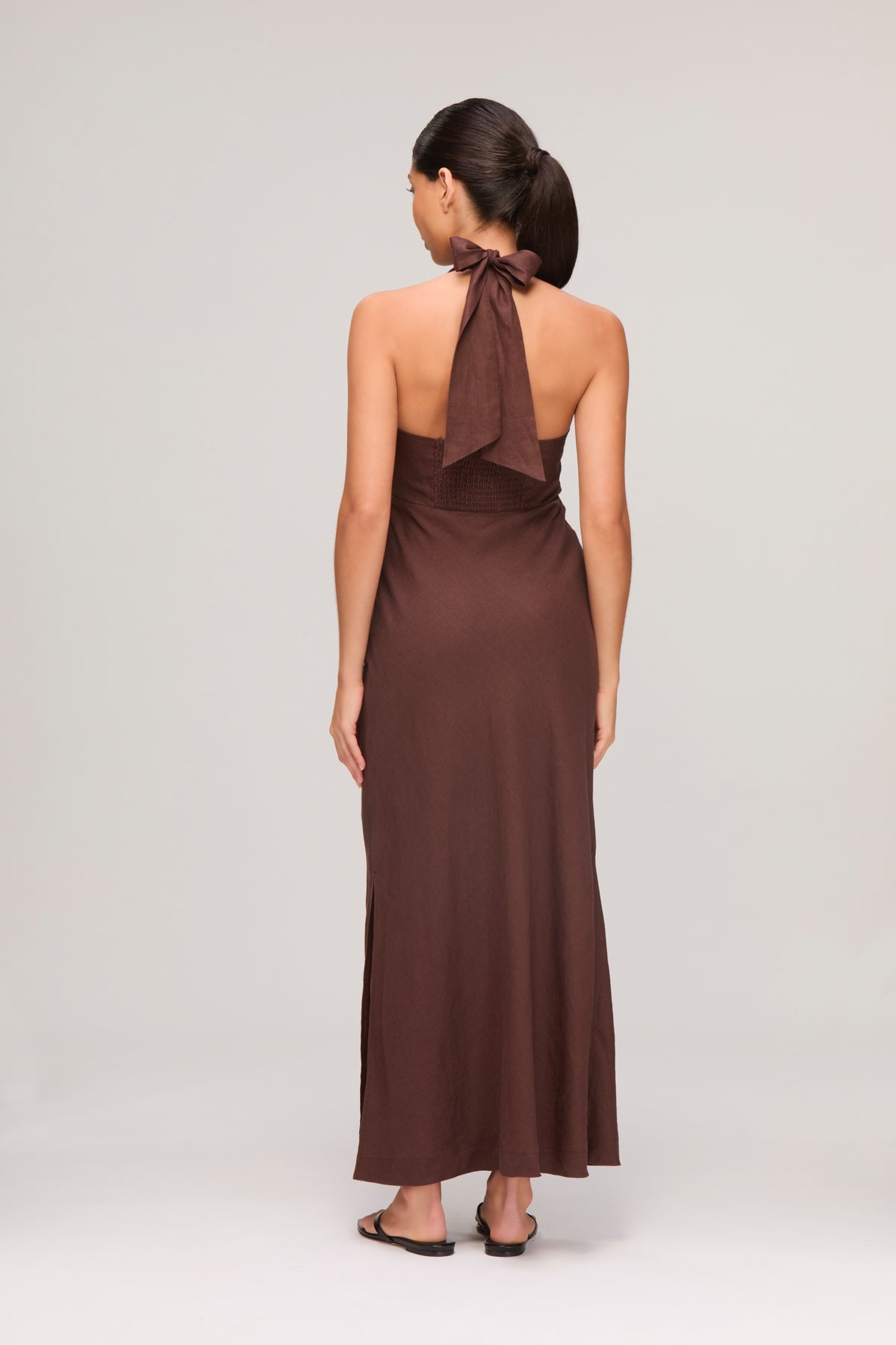 Legzira Halterneck Maxi Dress