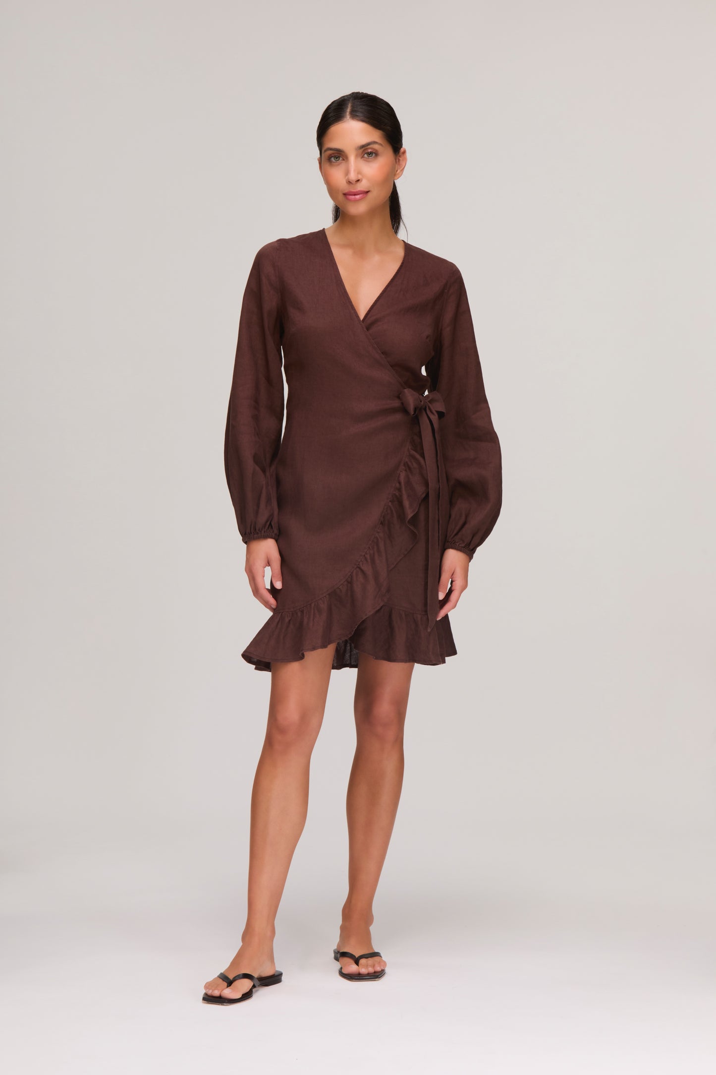 Legzira Mini Wrap Dress