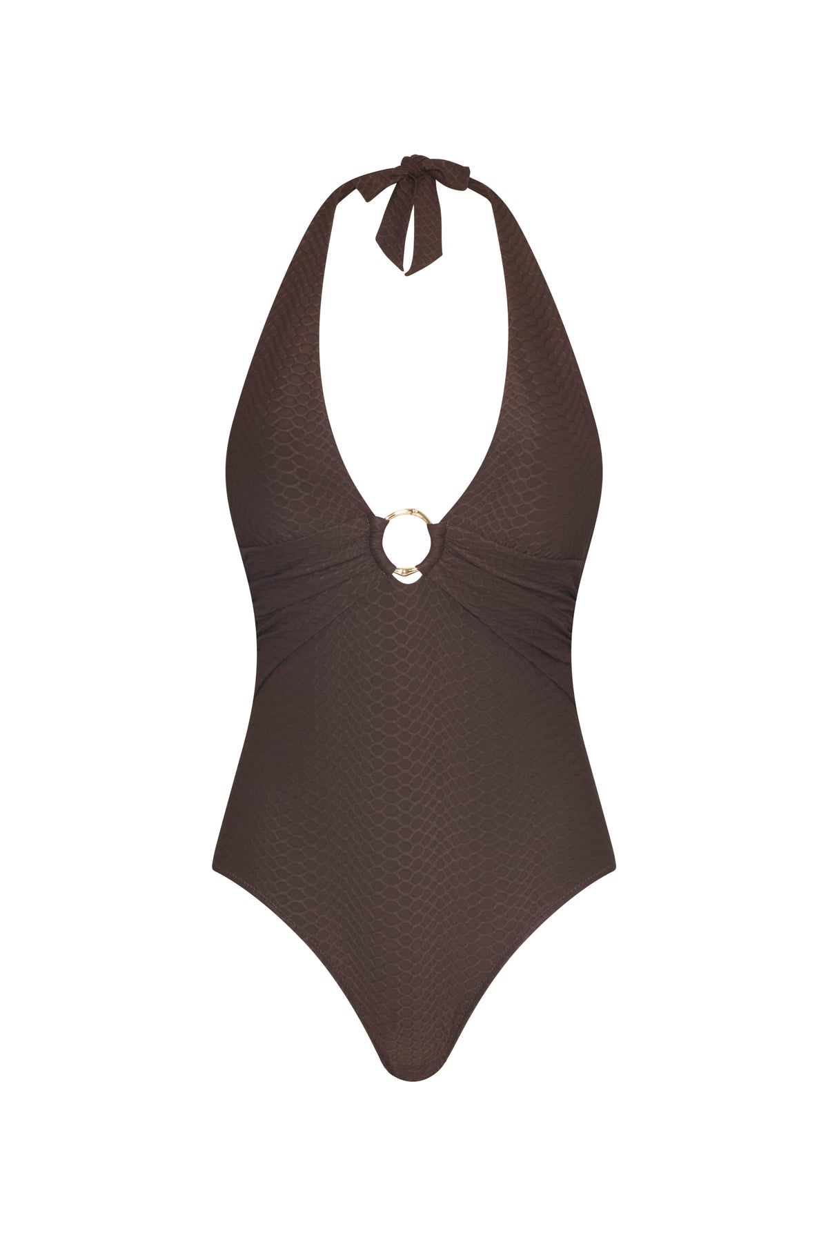 Legzira Ring Halterneck Swimsuit