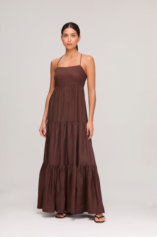 Legzira Tiered Maxi Dress
