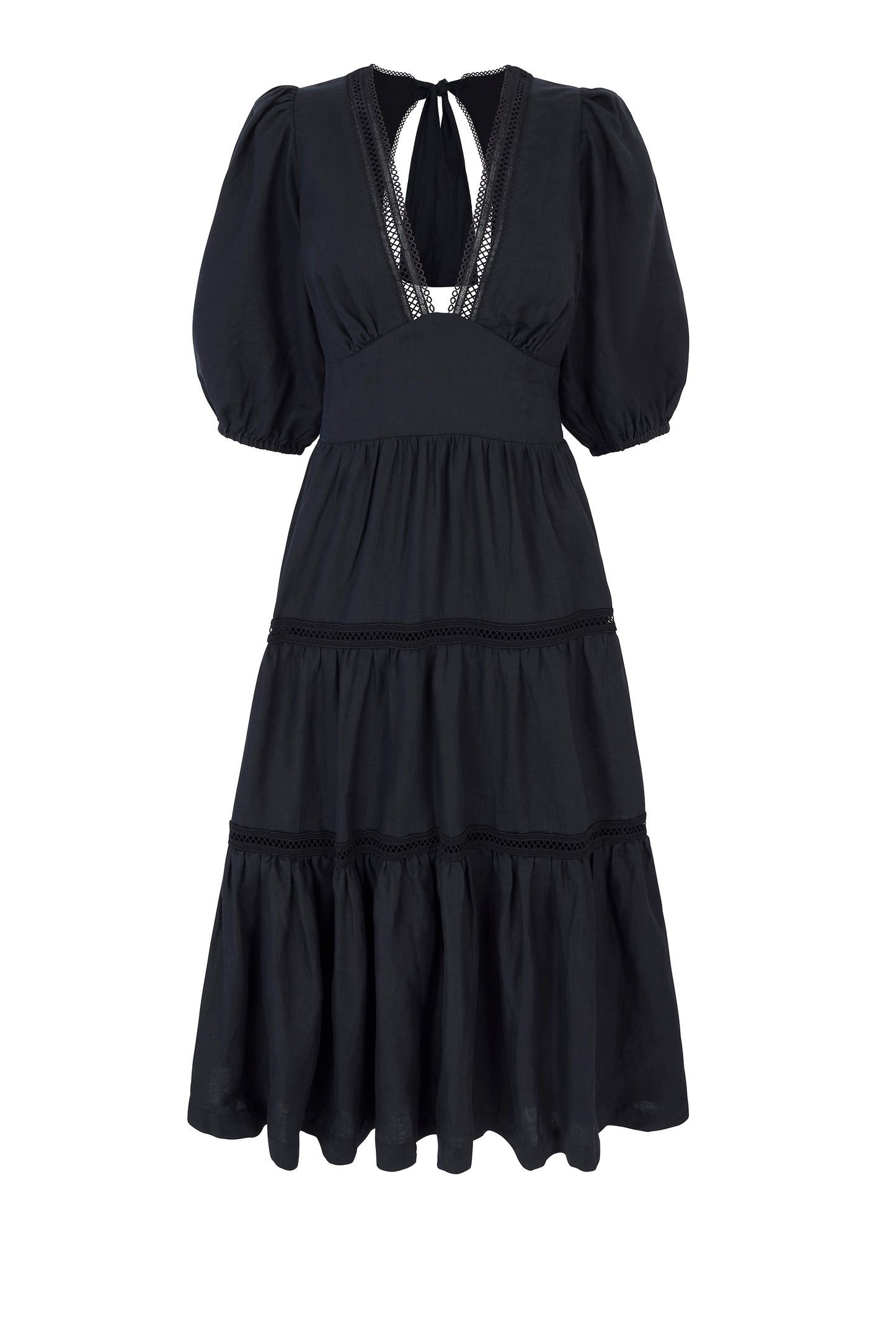 Meteora Lace Midi Dress