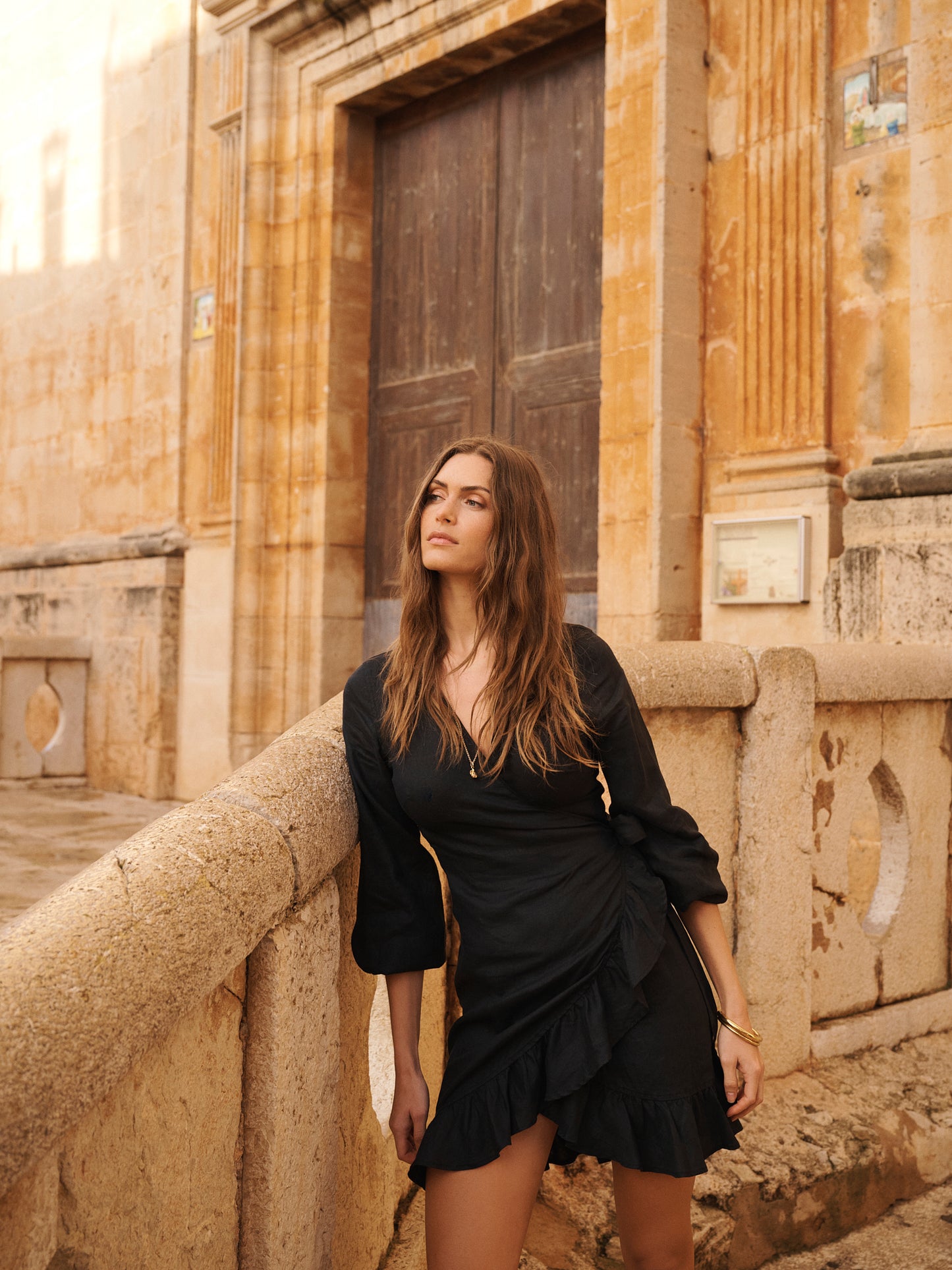 Meteora Mini Wrap Dress