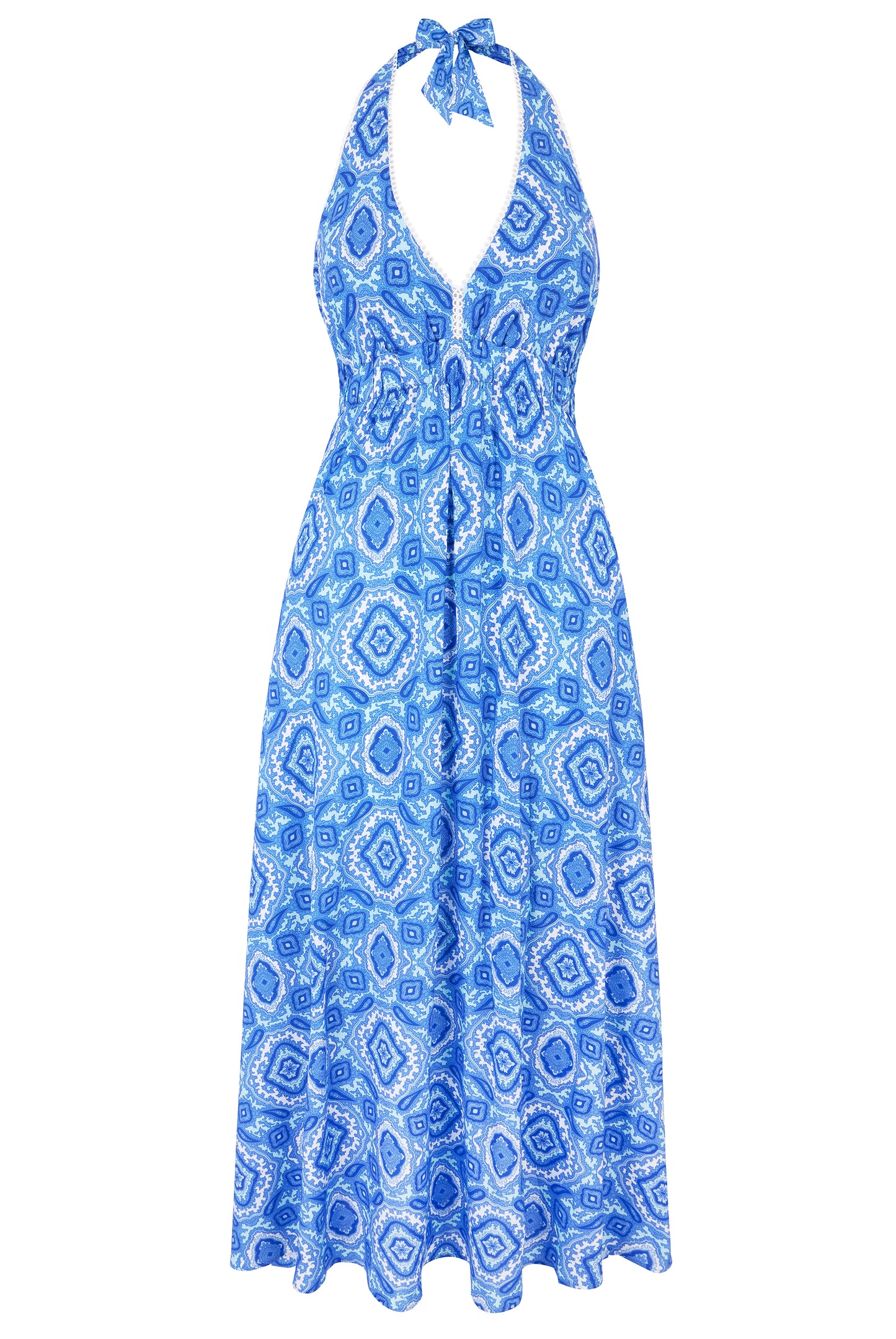 Mykonos Halterneck Maxi Dress