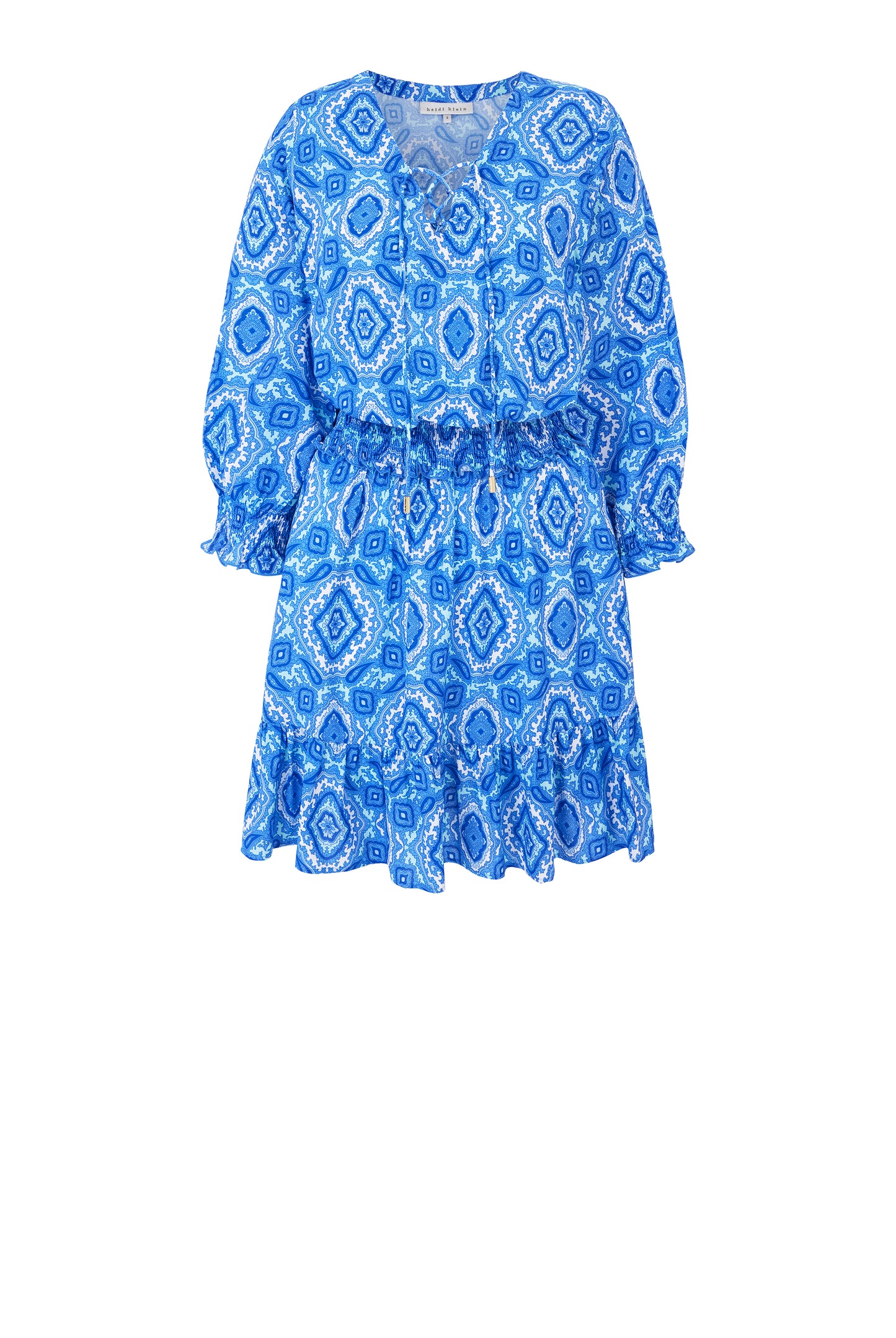 Mykonos Smocked Waist Mini Dress