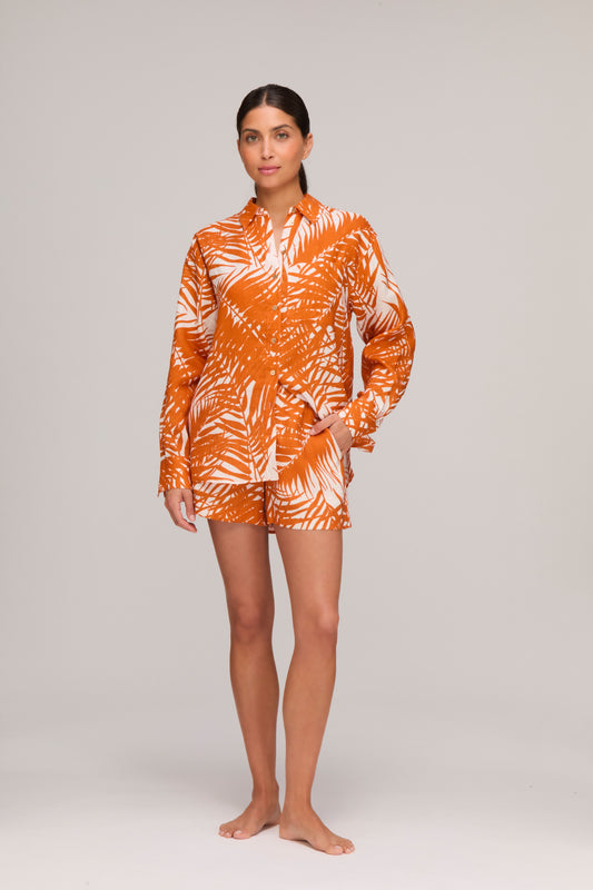 Marrakesh Palm Shirt & Shorts Co-Ord