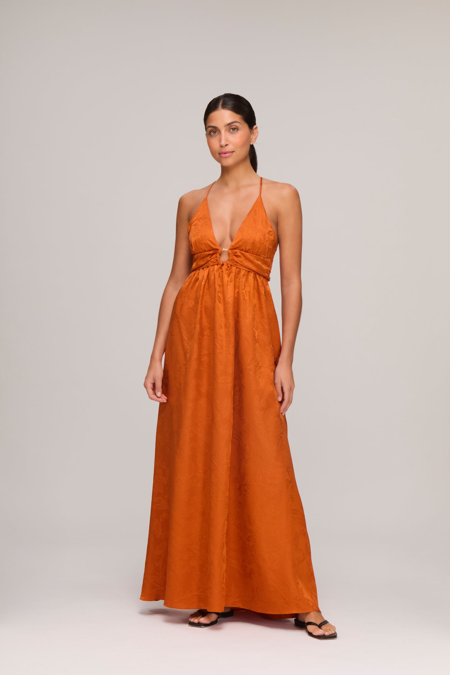 Marrakesh Silk Maxi Dress