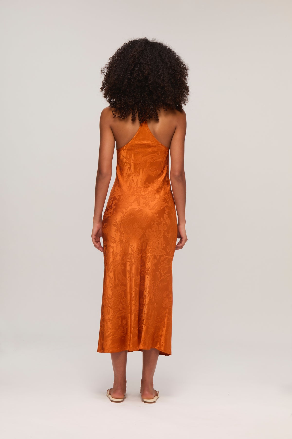Marrakesh Silk Midi Dress