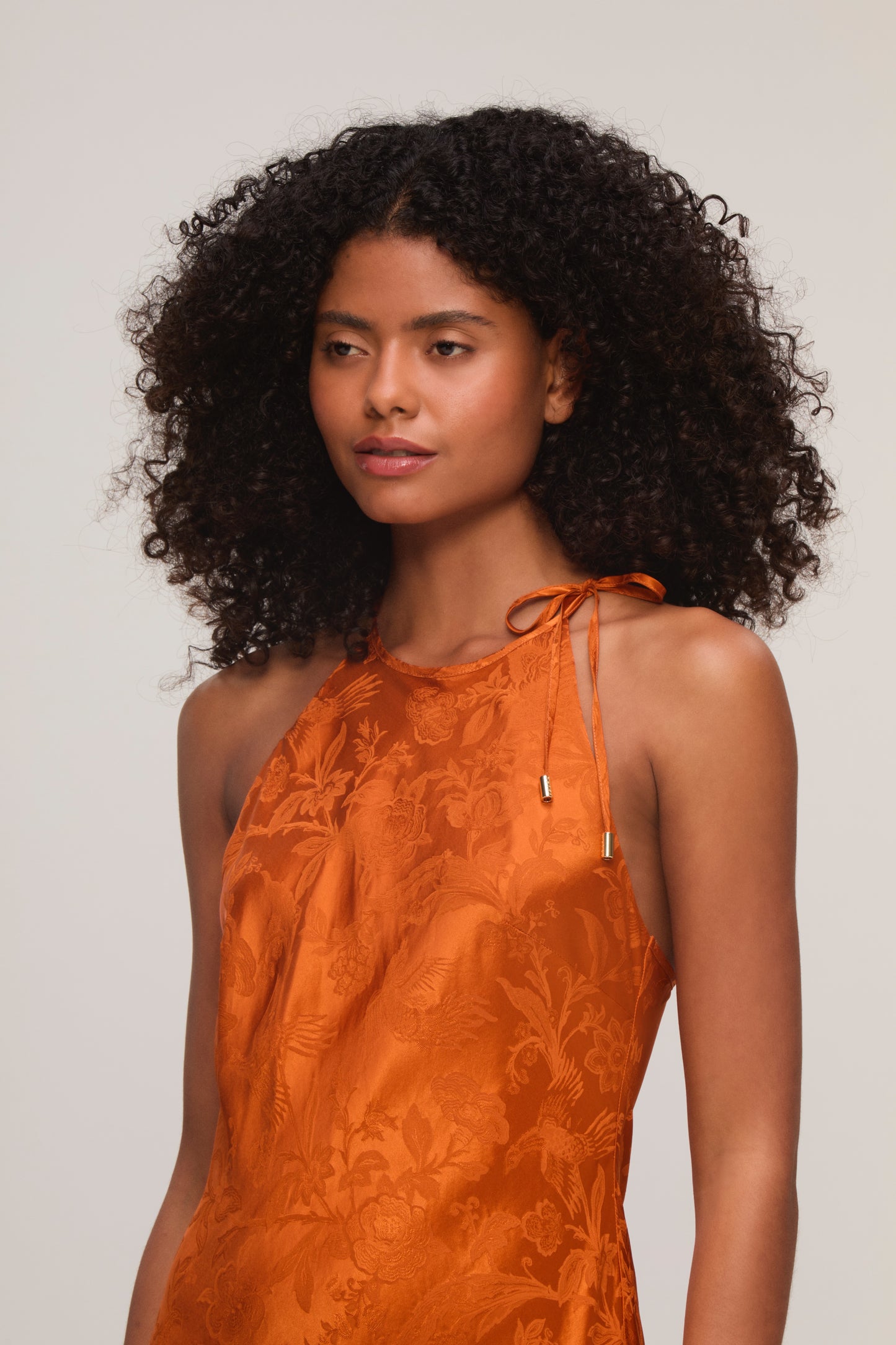 Marrakesh Silk Midi Dress