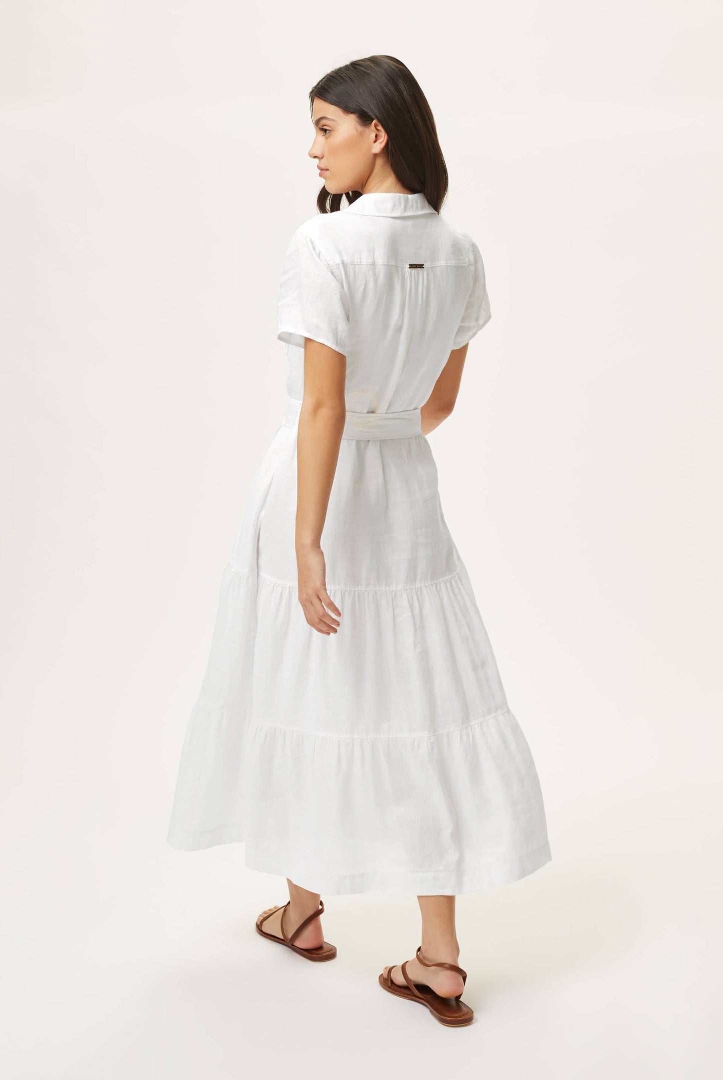 Mitsio Island Short Sleeve Shirt Dress