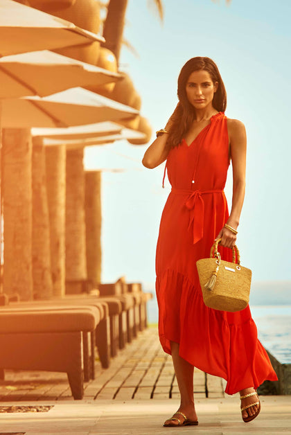 Heidi Klein - UK Store - Morocco Frill Midi Dress