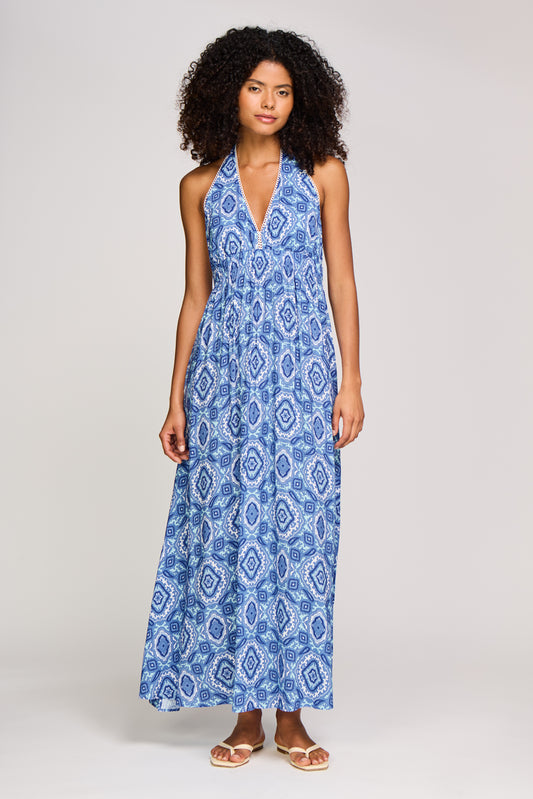 Mykonos Halterneck Maxi Dress