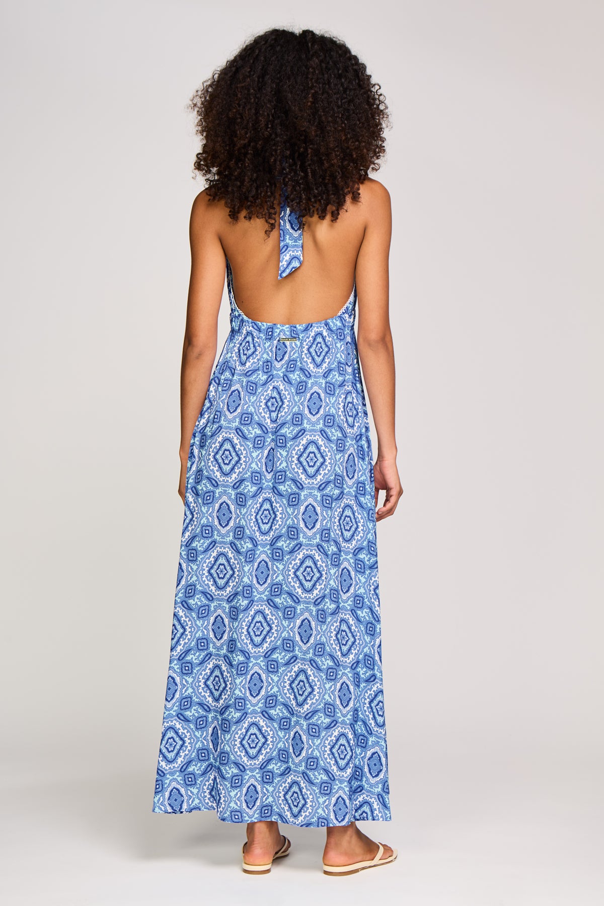 Mykonos Halterneck Maxi Dress