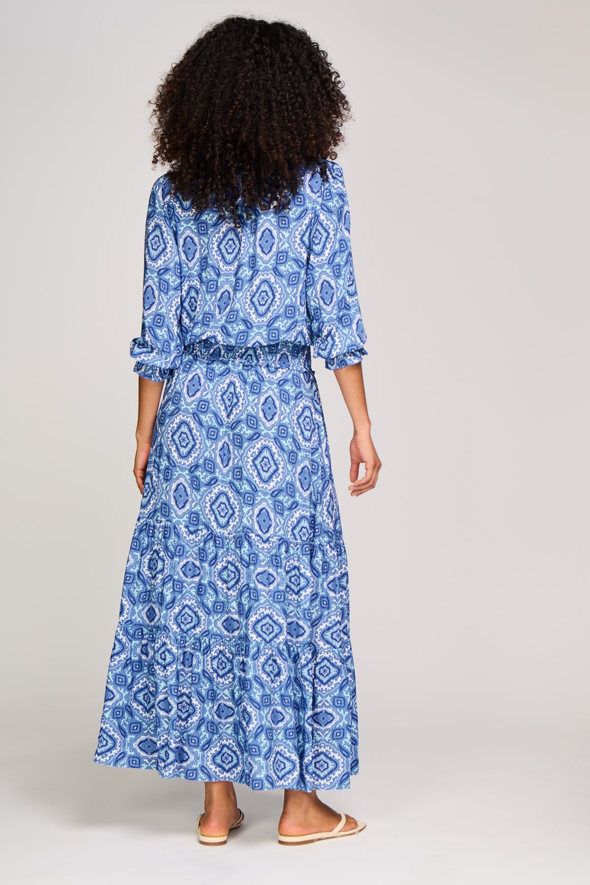 Mykonos Smocked Waist Maxi Dress