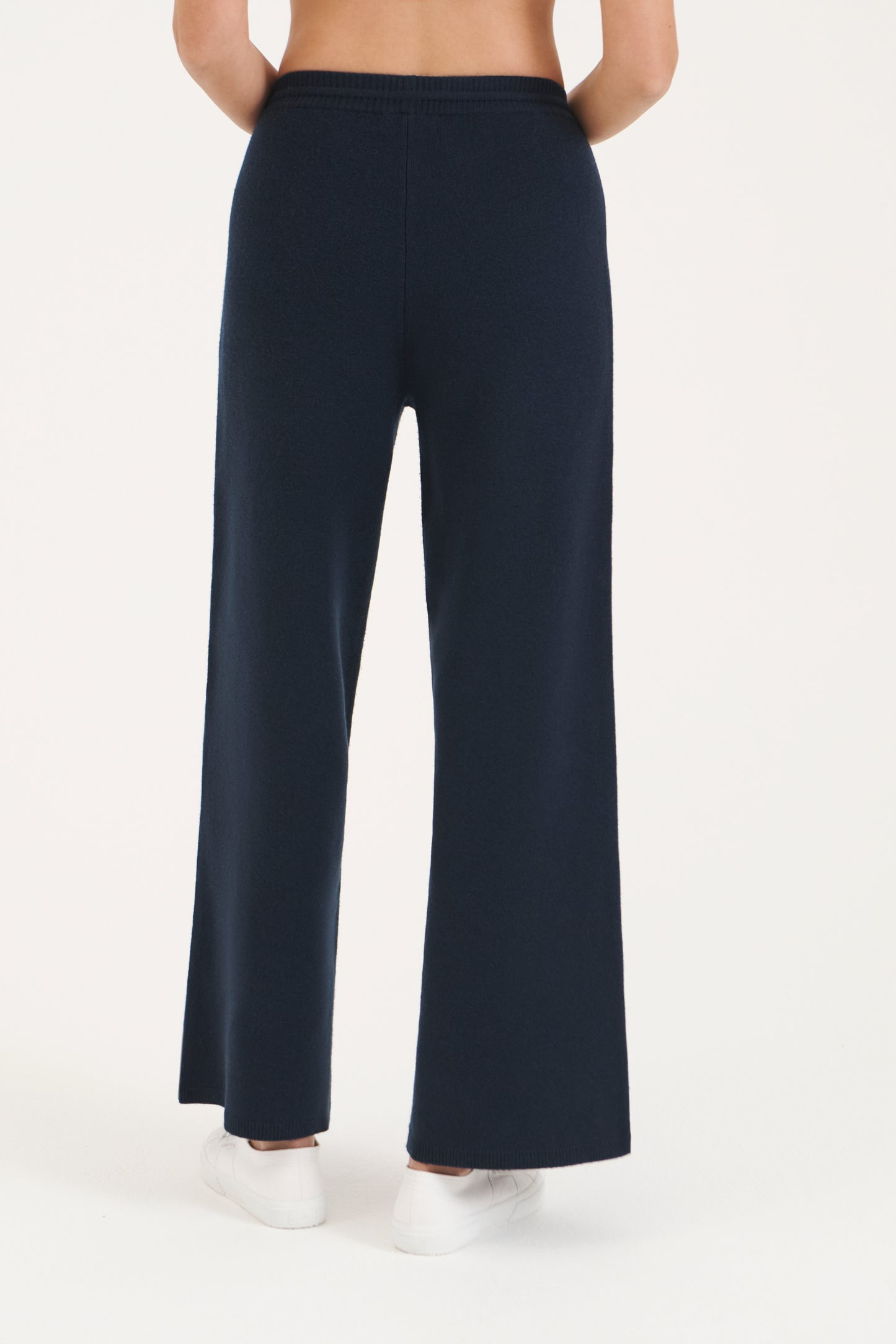 Navy Zermatt Milano Knit Trouser