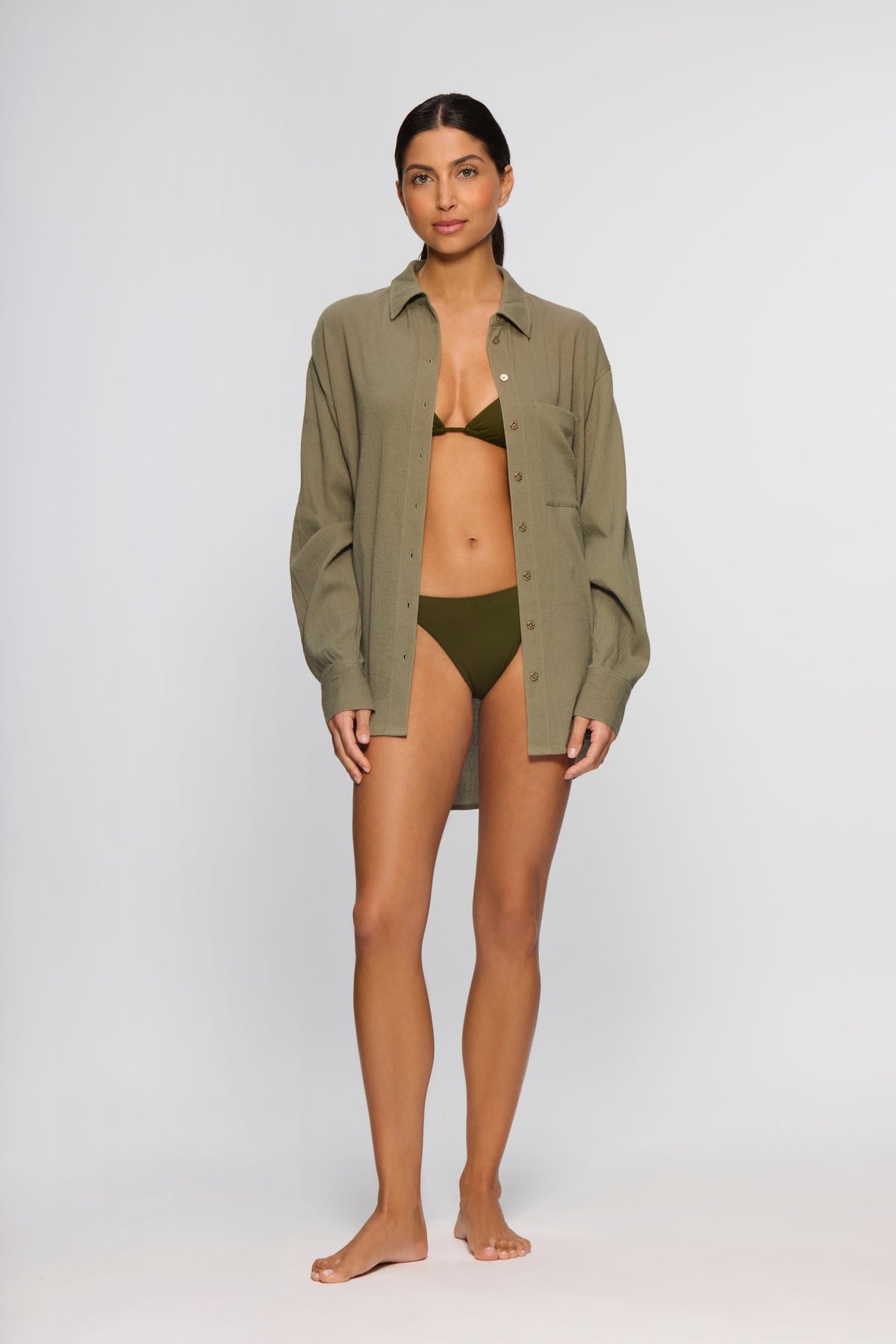 Olive Green Shirt
