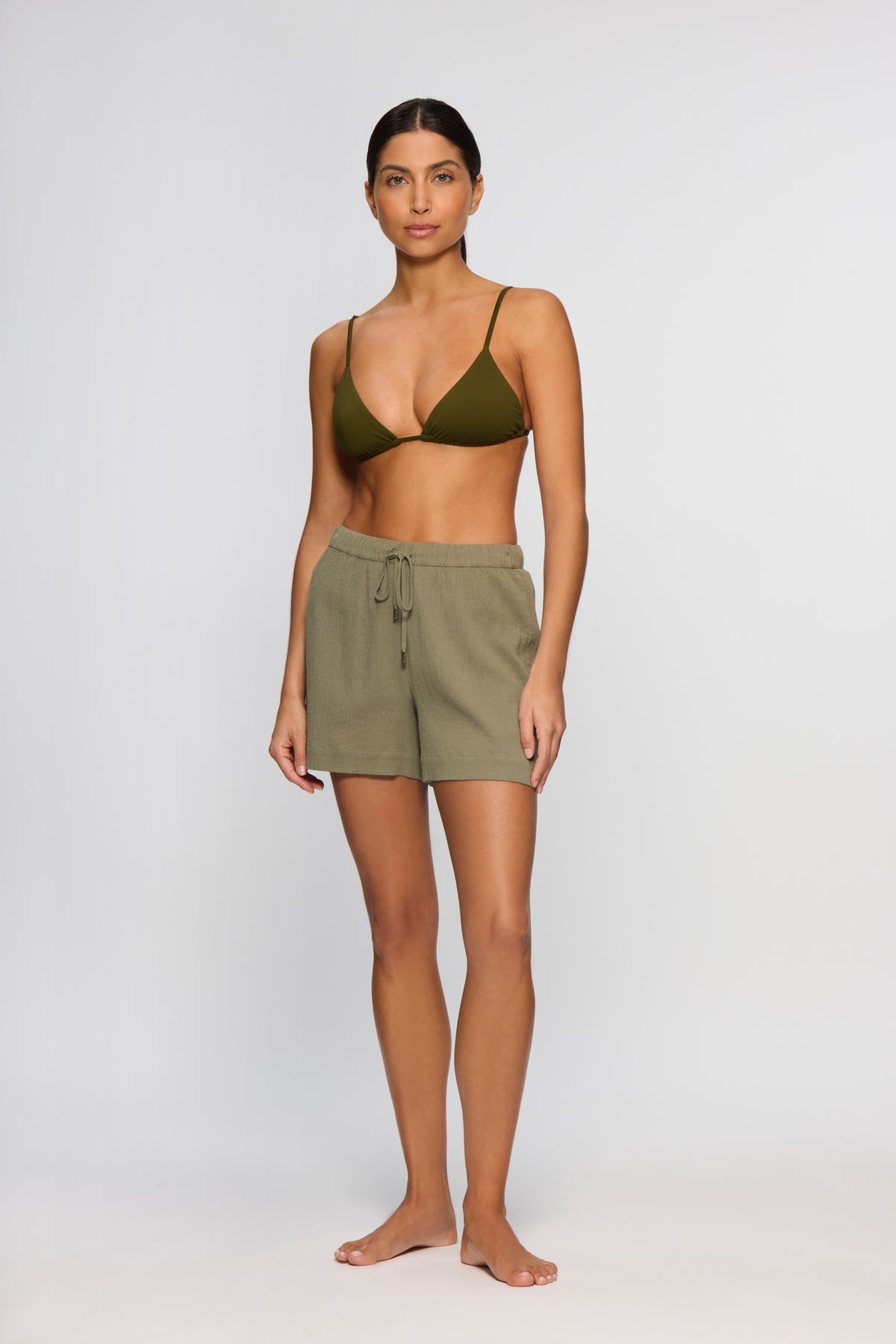 Olive Green Shorts