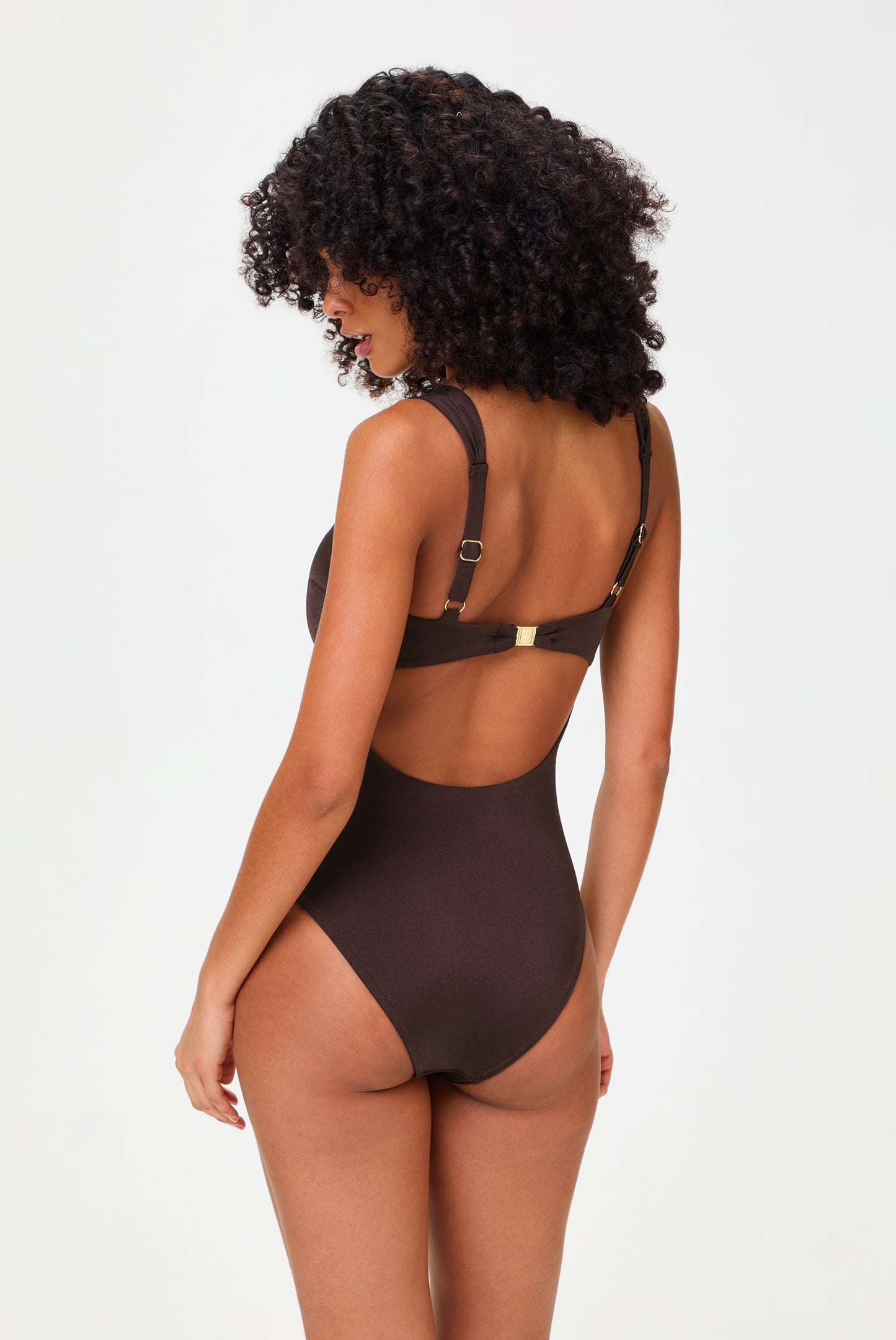 Coco Palm Square Neck Swimsuit