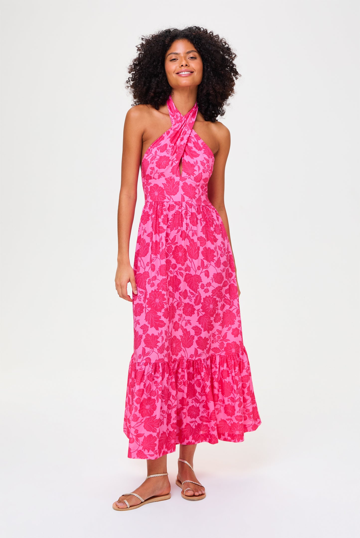 Fairhaven Halterneck Maxi Dress