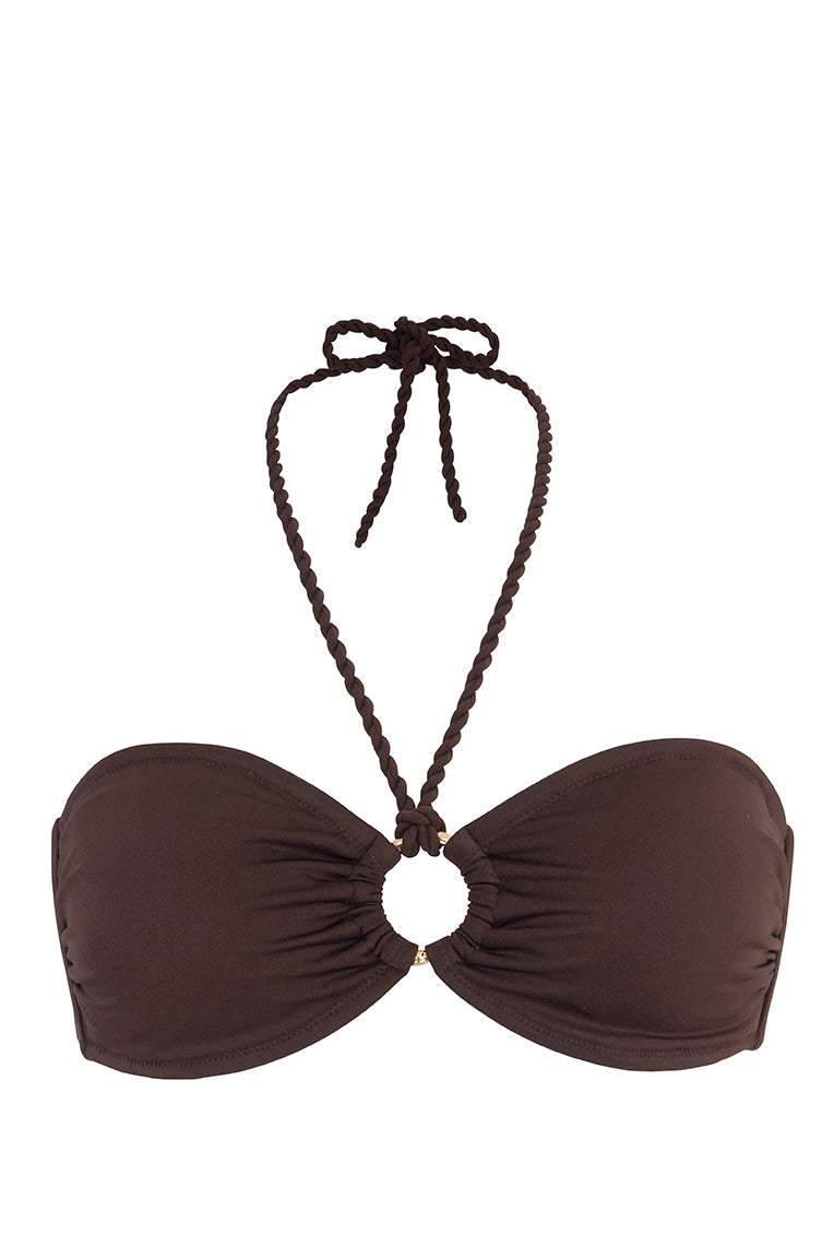 Coco Palm Ring Bandeau Top