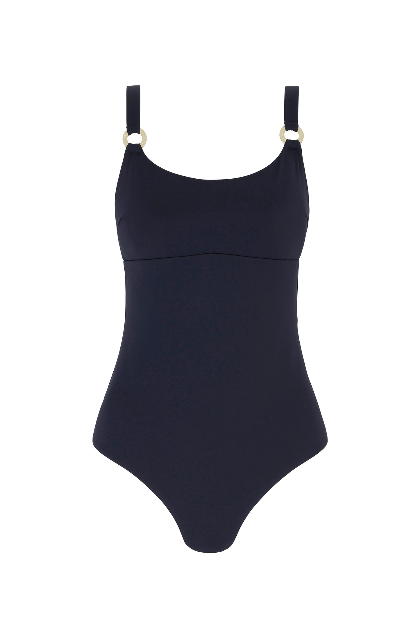 Sculpt Black Scoop Swimsuit