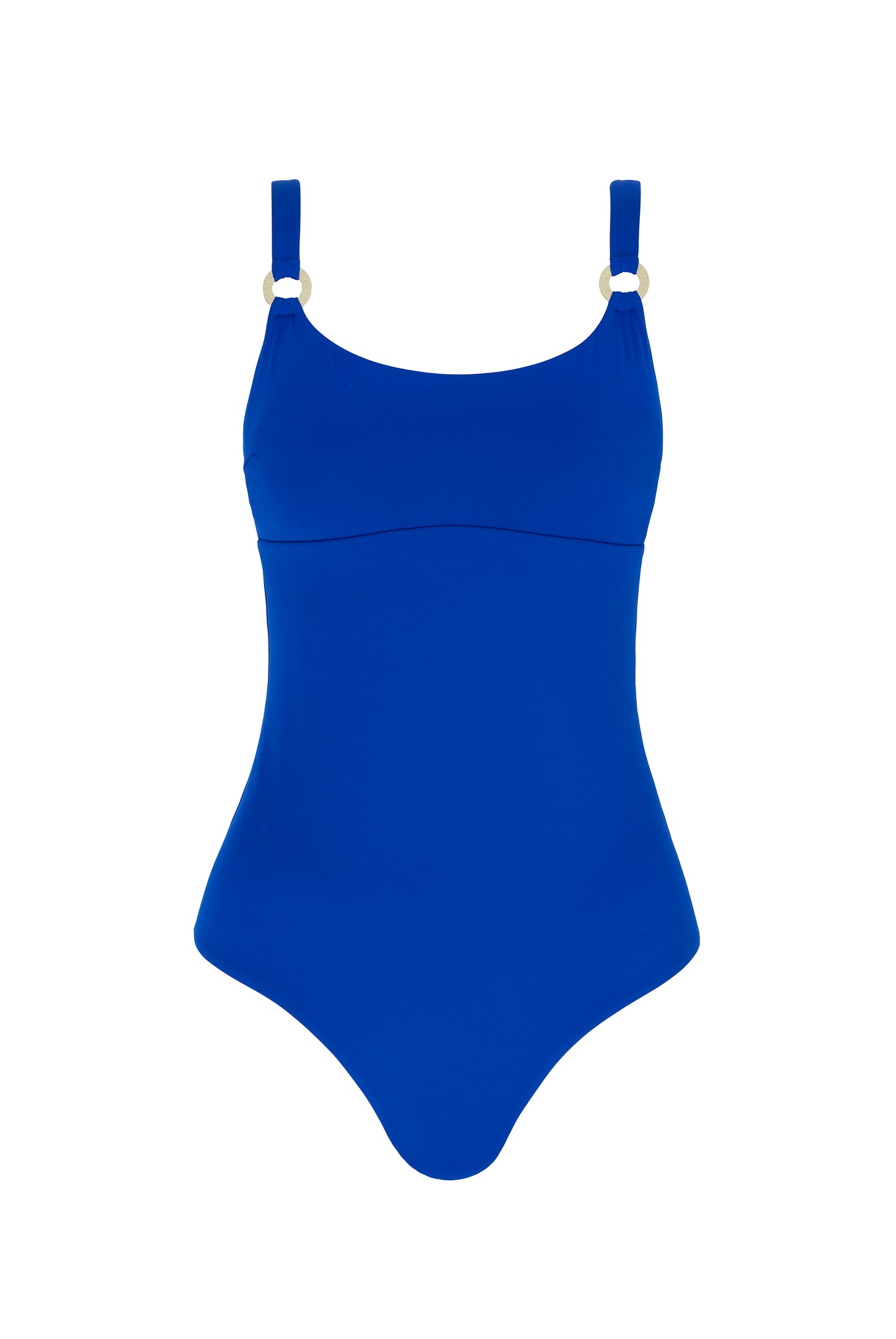 Sculpt Blue Scoop Swimsuit