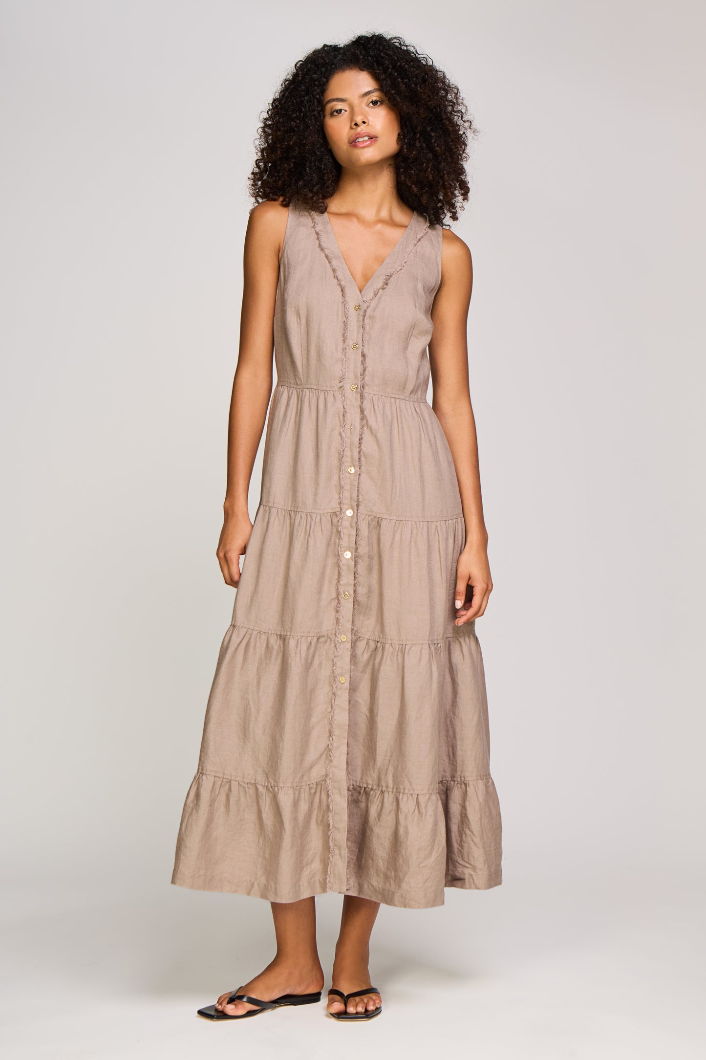 Zakynthos Plunge Maxi Dress