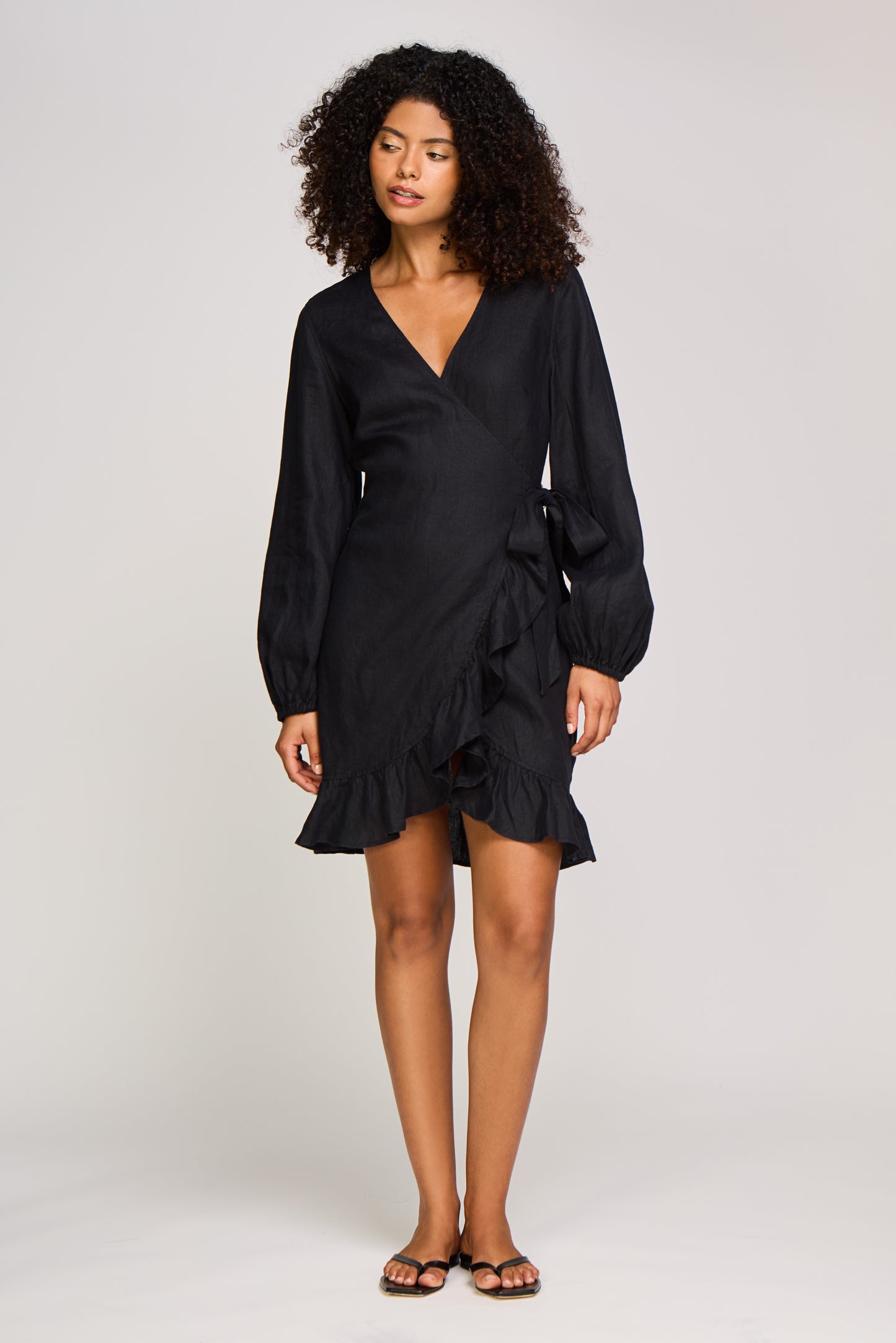 Meteora Mini Wrap Dress