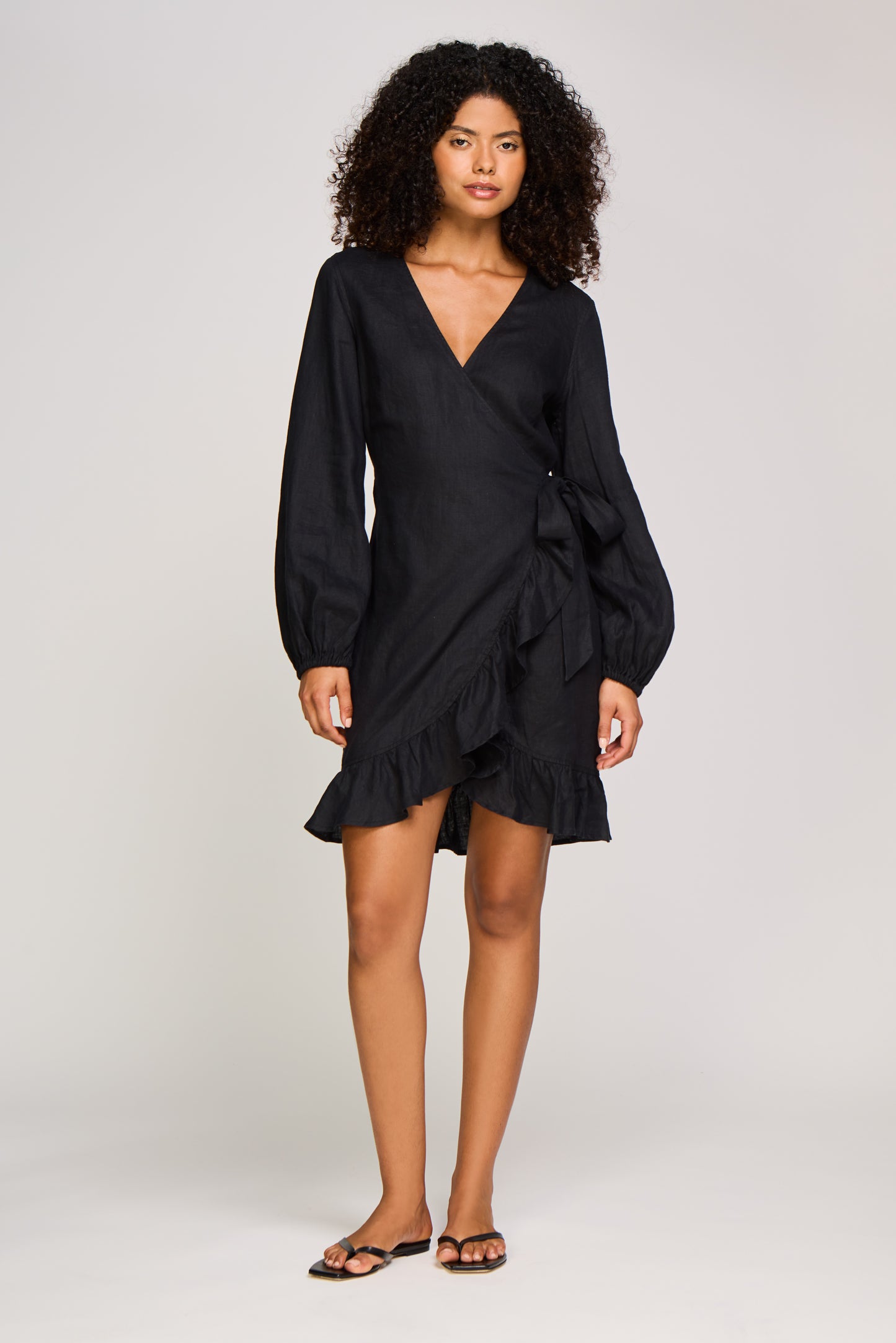 Meteora Mini Wrap Dress