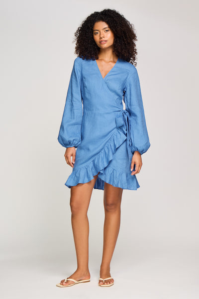 Skyros Mini Wrap Dress – Heidi Klein