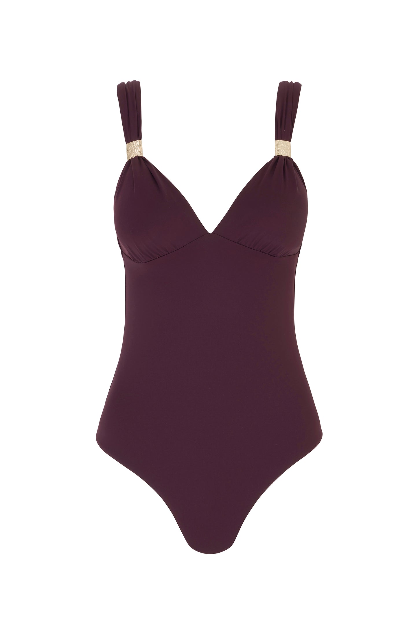 Sculpt Burgundy Slider Swimsuit