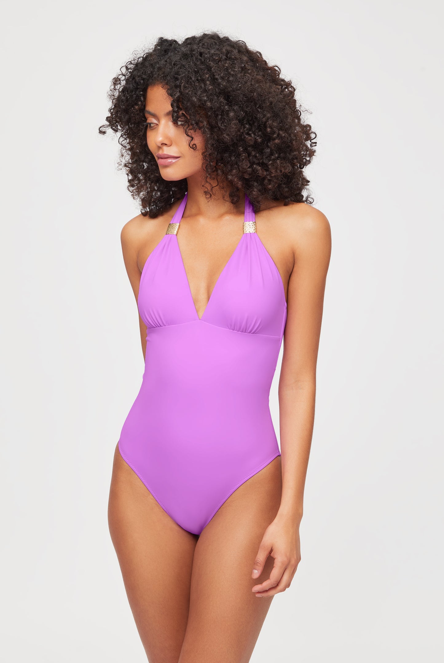 Huatulco Halterneck Slider Swimsuit