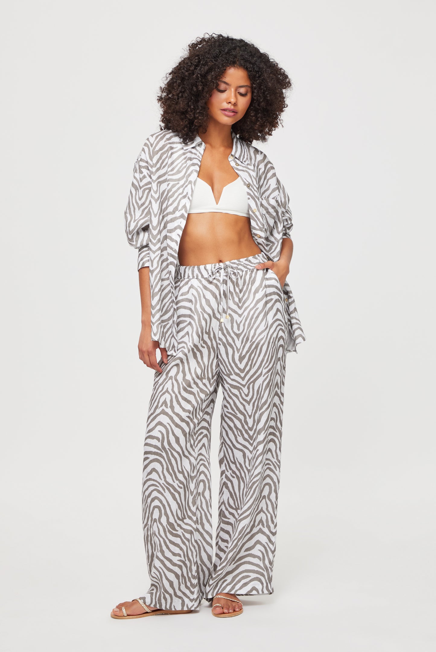 Oracabessa Linen Beach Trouser