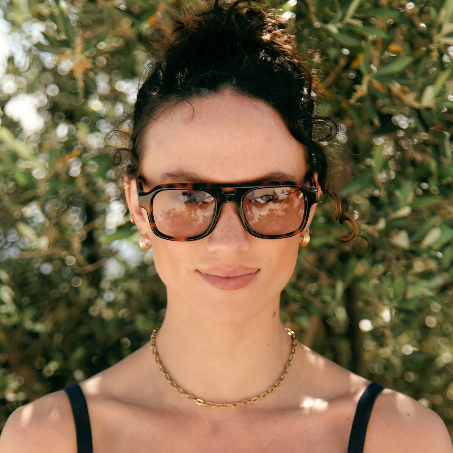 Sunday Somewhere Lotus Tort Sunglasses