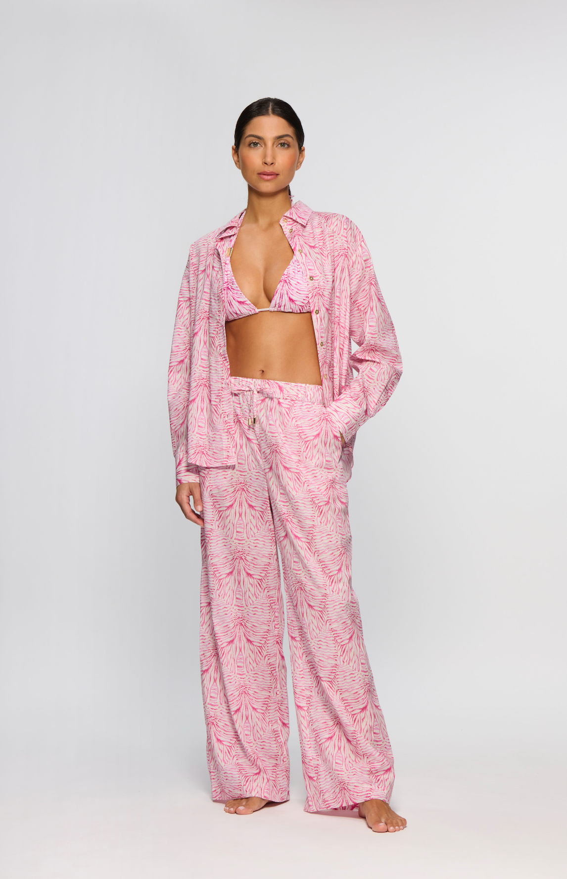 Stripes & Bow Co-ord - Made With Liberty Fabric