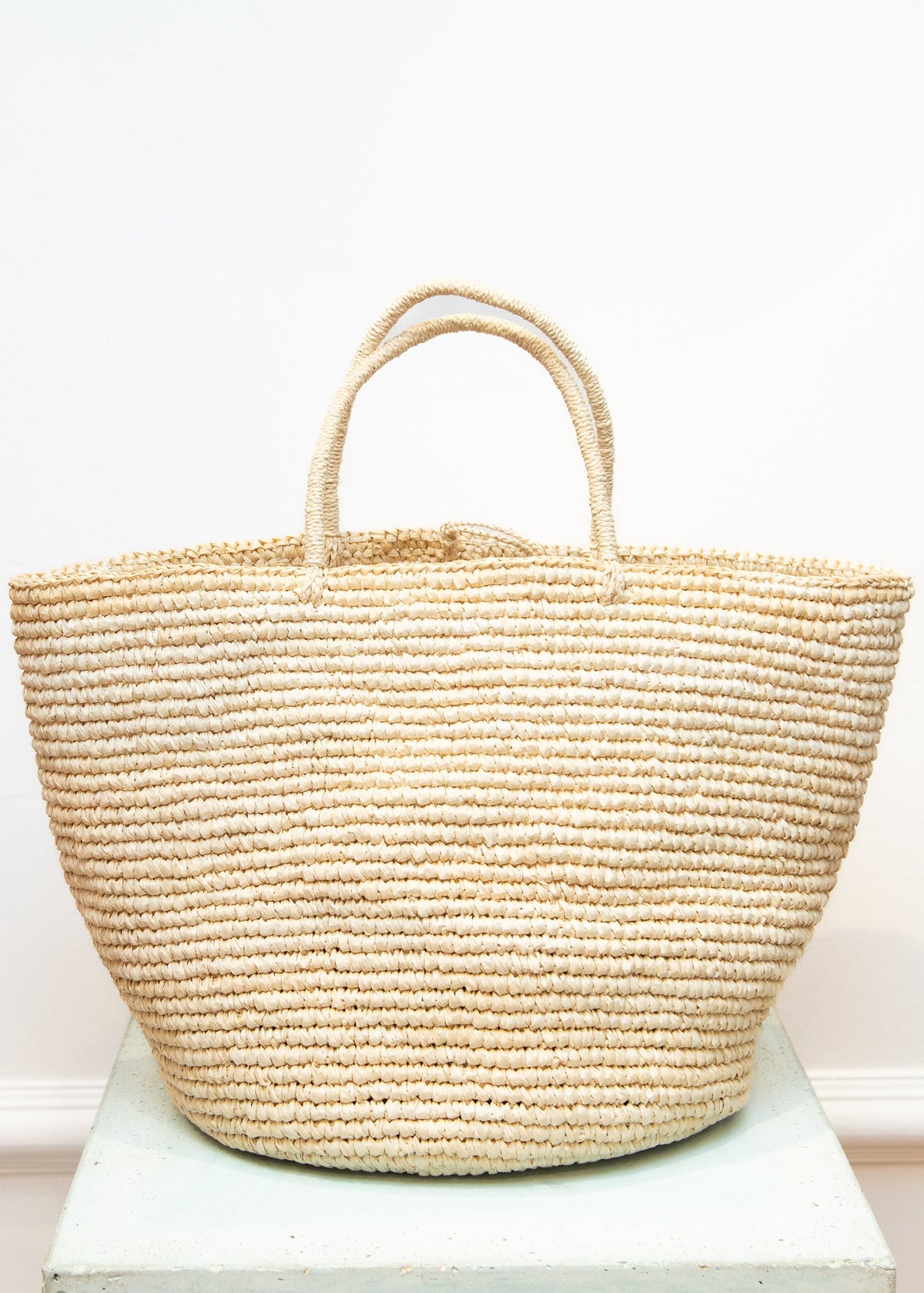 Sensi Studio Natural Maxi Woven Straw Tote