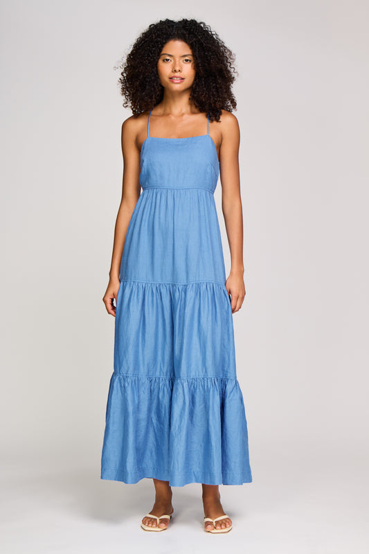 Skyros Tiered Maxi Dress