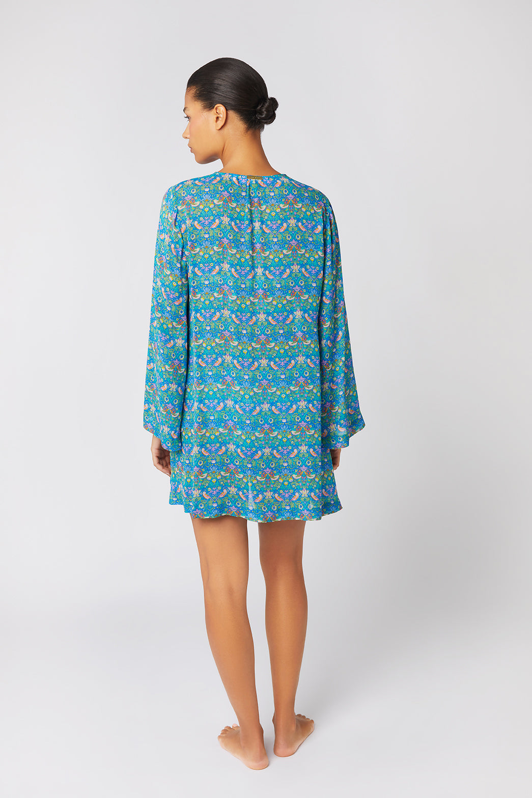 Strawberry Thief Beach Kaftan - Made With Liberty Fabric
