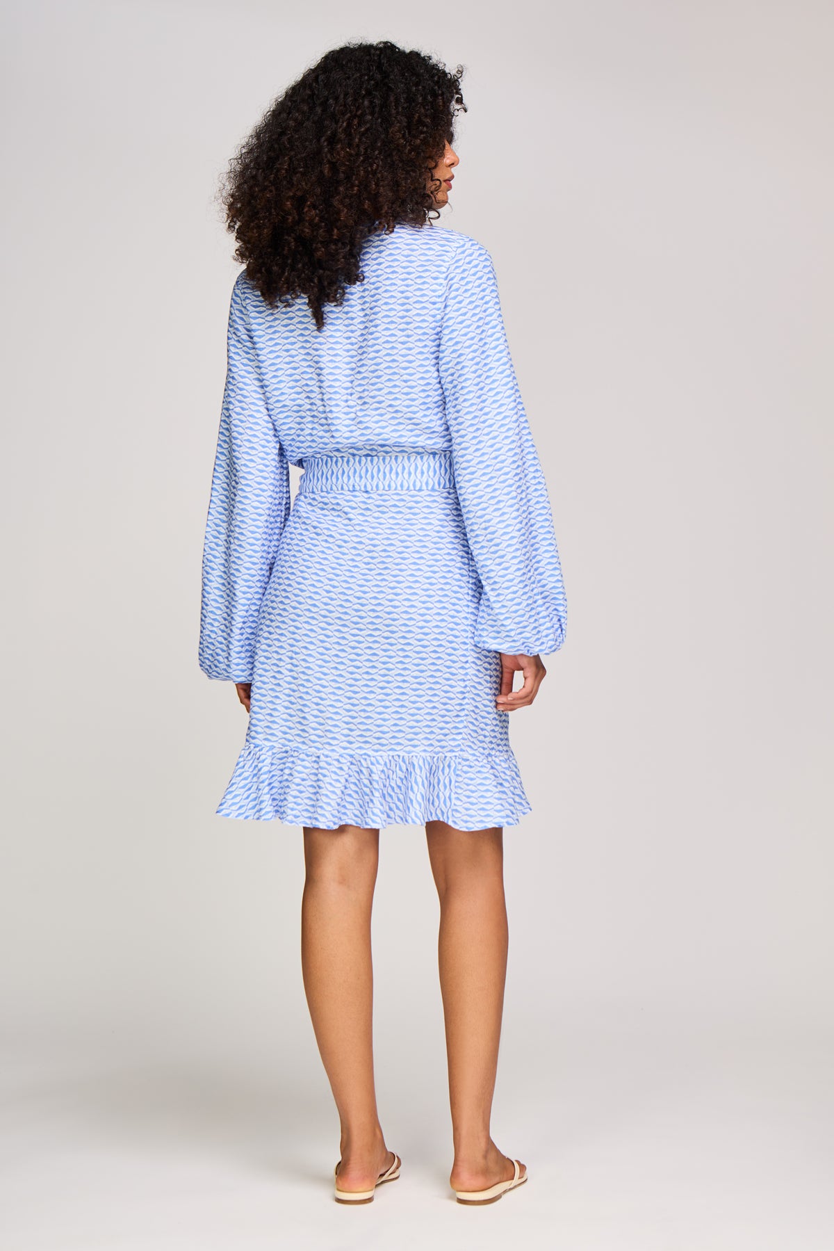 Tinos Mini Wrap Dress