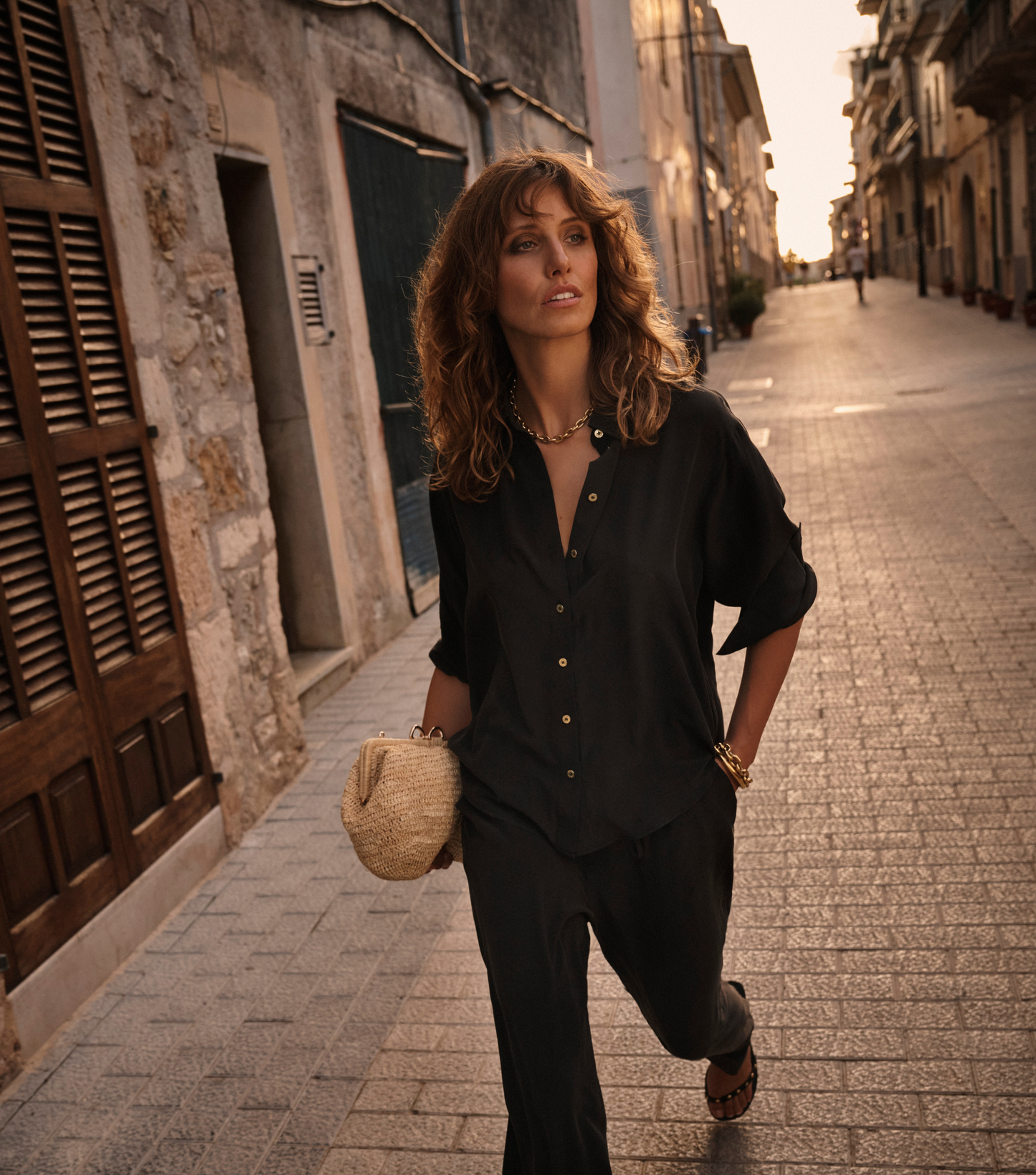 Chelsea Silk Shirt & Trouser Co-Ord