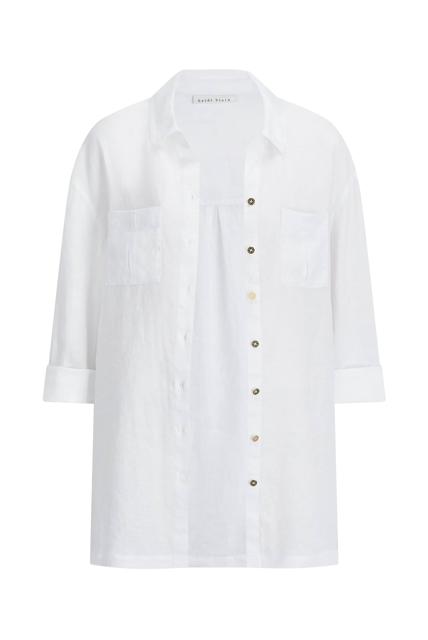 White Bay Linen Beach Shirt