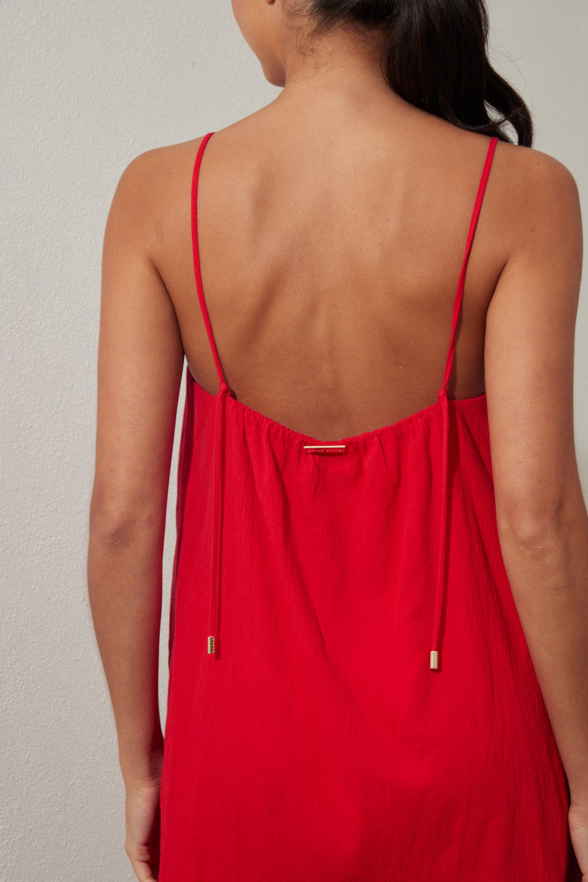 Watermelon Red Mini Dress