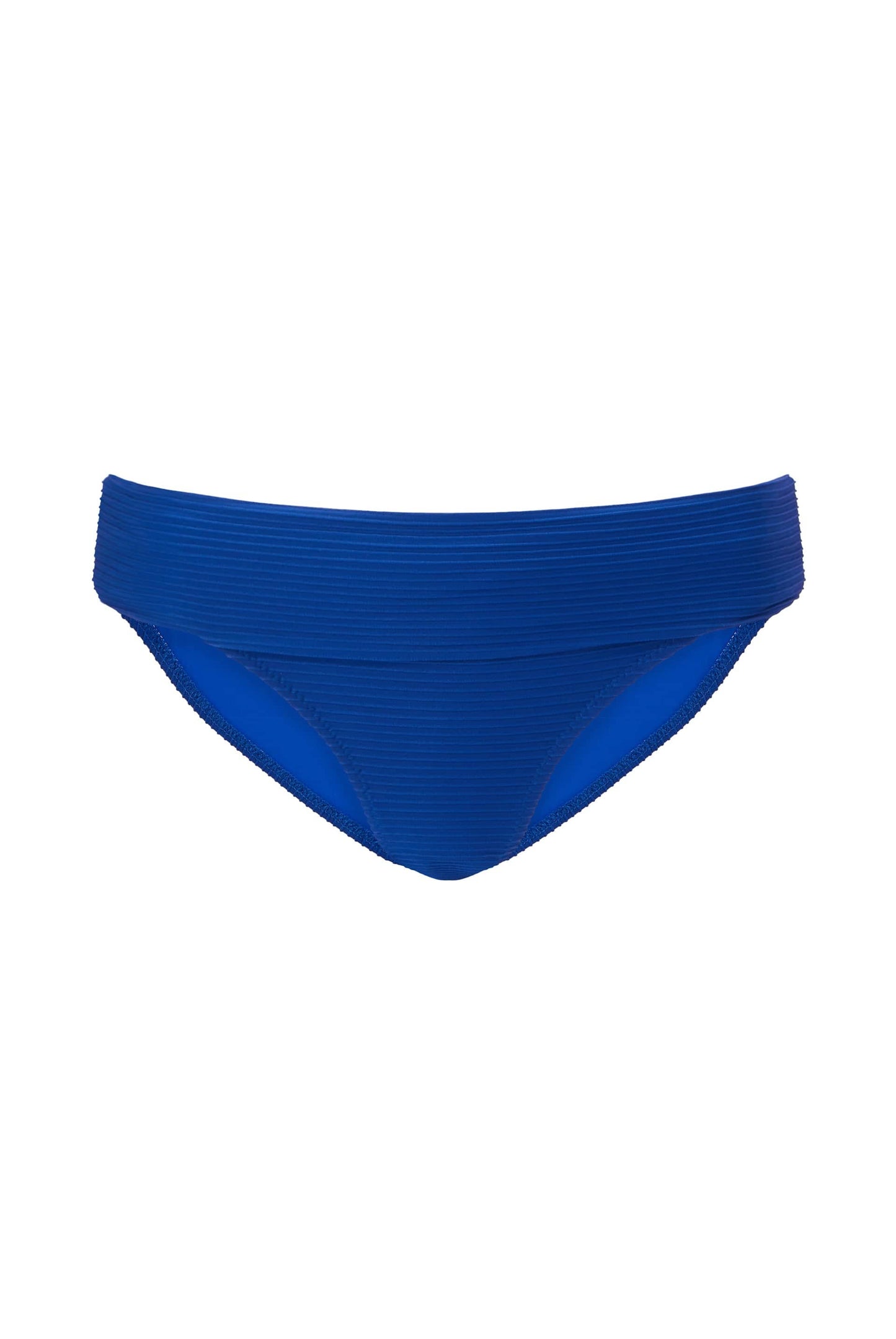 Maldivian Blue Fold Over Bikini Bottom