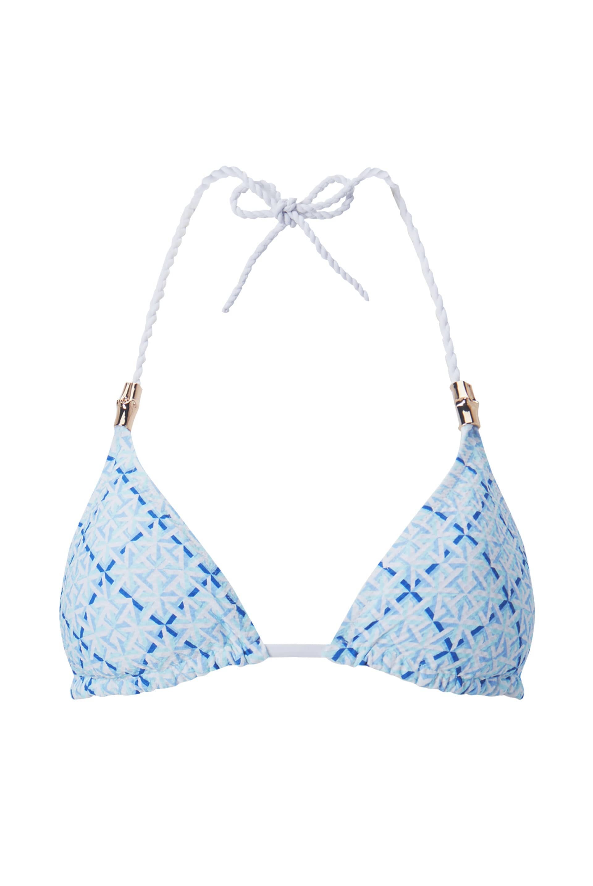 Grand Cayman Rope Tie Triangle Bikini Top Heidi Klein UK Store