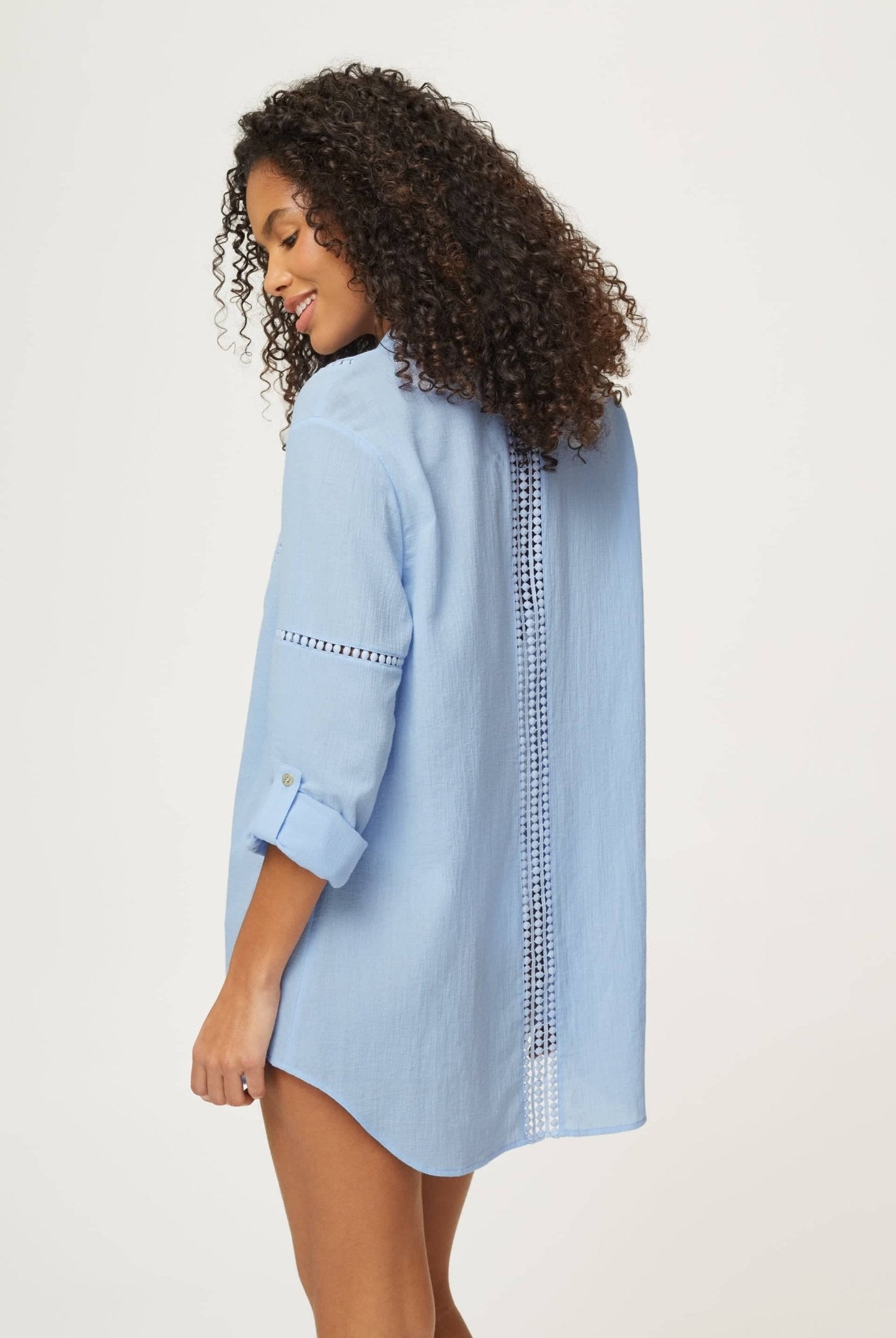 Cap Mala Lace Beach Shirt - Heidi Klein - UK Store