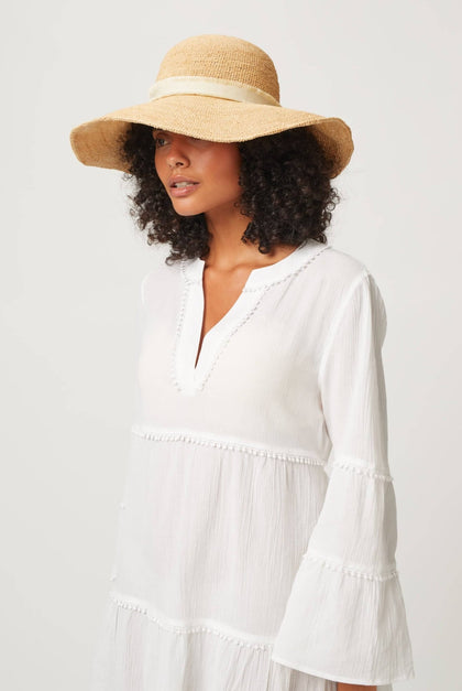 Heidi Klein - UK Store - Cape Elizabeth Raffia Wide Brim Hat