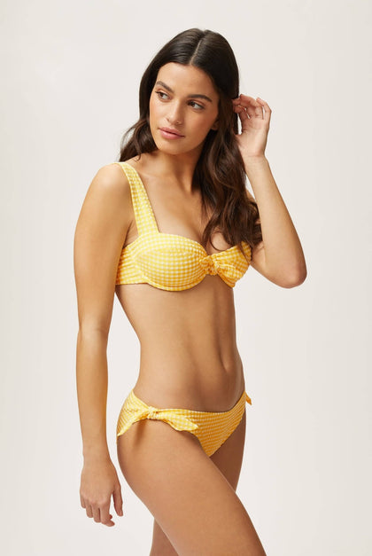 Heidi Klein - UK Store - Cape Town Structured Cup Bikini Set in Yellow